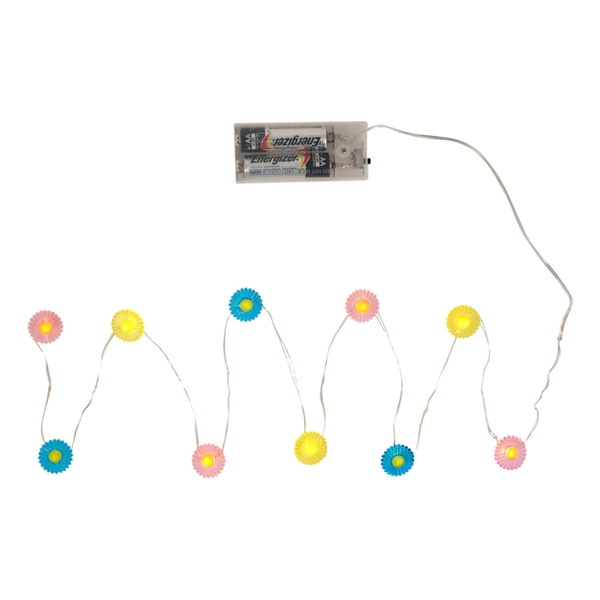 3 Pack Mini LED Light Sets - 3.6 ft Warm White Battery Operated String Lights (10 LEDs Each) for Bedroom, Wedding, Party & Home Decor