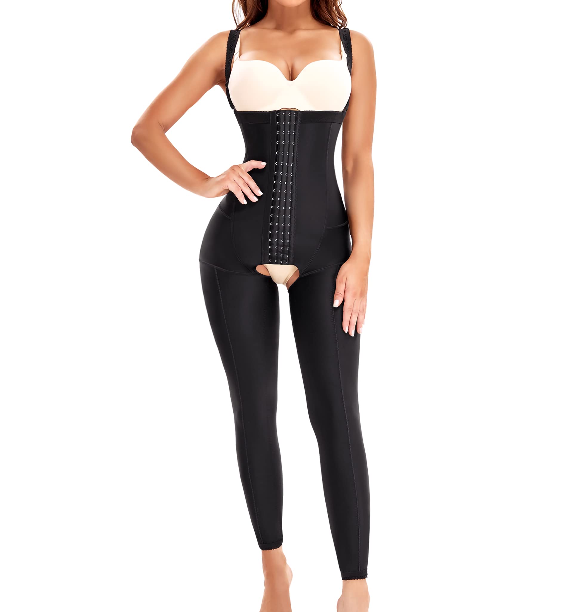 RDSIANE Post-Surgery Shapewear for Women - Tummy Control Bodysuit, Compression Garment & Thigh Slimmer Faja - Perfect for Recovery, Everyday Wear & Special Occasions