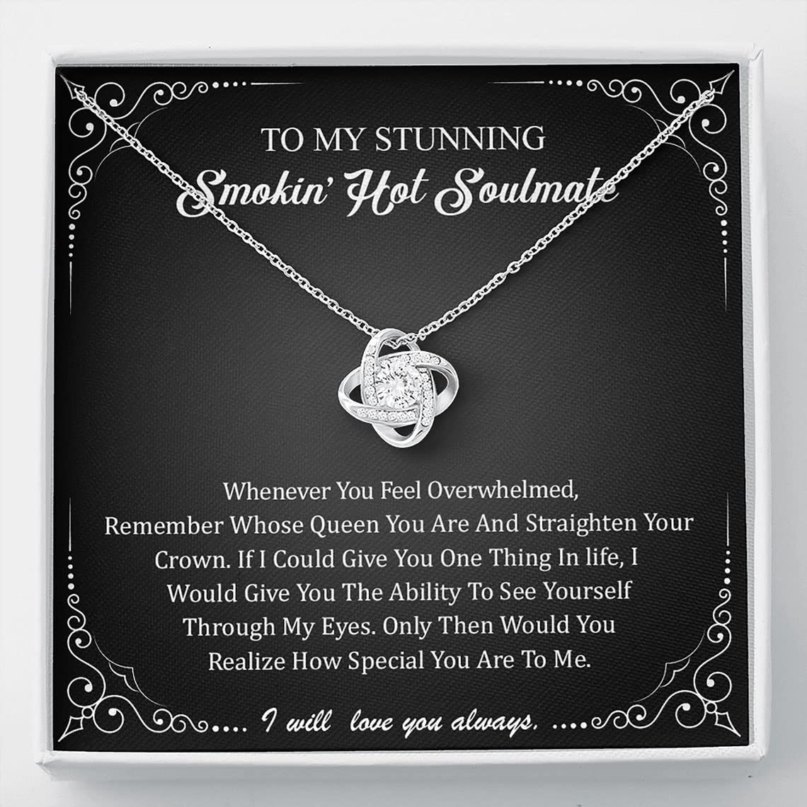 To My Future Wife Necklace - Romantic Soulmate Jewelry for Women | Valentine's Day, Anniversary & Birthday Gift for Wife, Girlfriend or Fiance | Perfect for Proposals, Weddings & Special Occasions