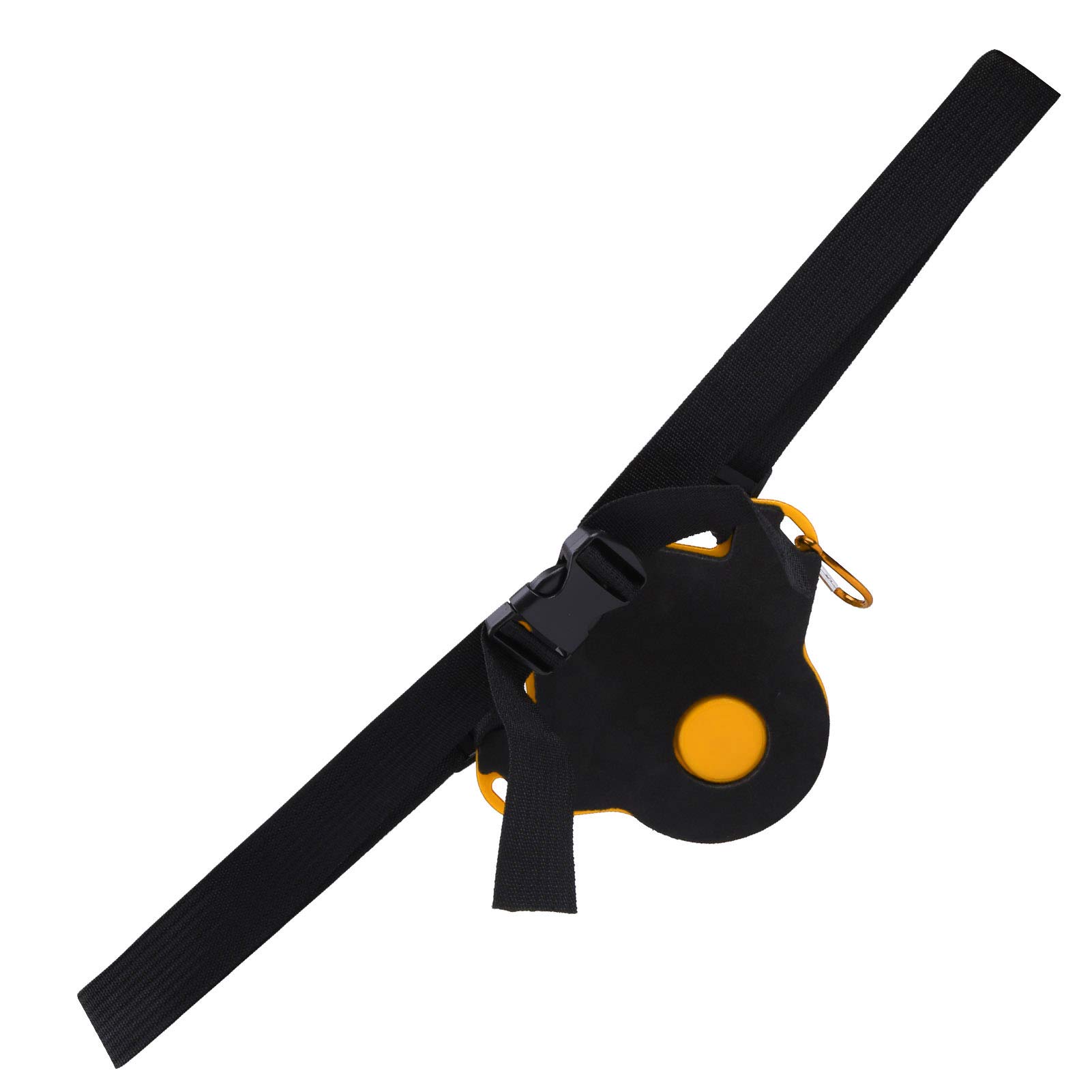 Alomejor Adjustable Fishing Belly Belt - Portable Fishing Pole Holder & Waist Support for Anglers - Perfect for Freshwater, Saltwater & Shore Fishing
