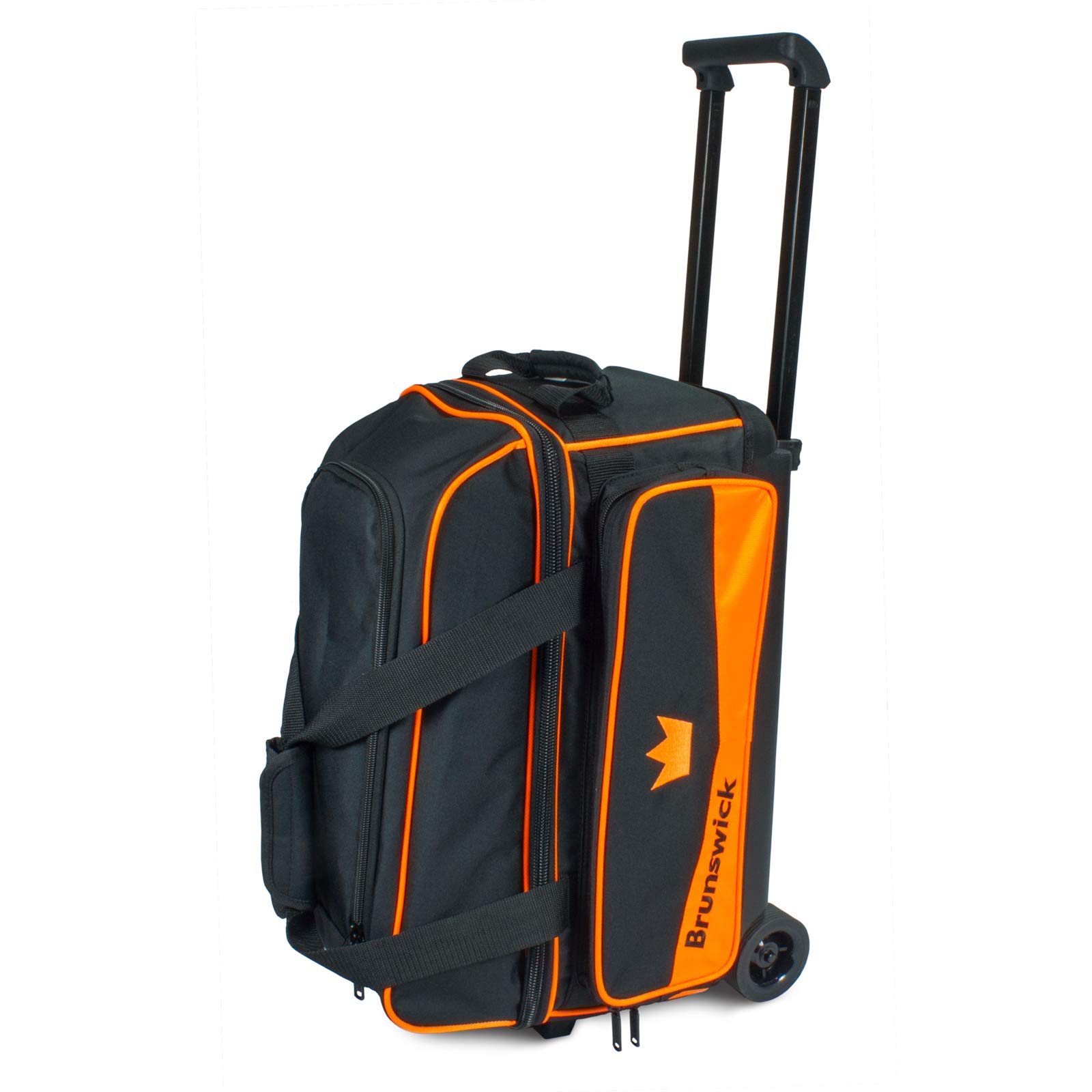 Brunswick Zone Double Roller Bowling Ball (Orange) - Perfect for League Play & Practice Sessions