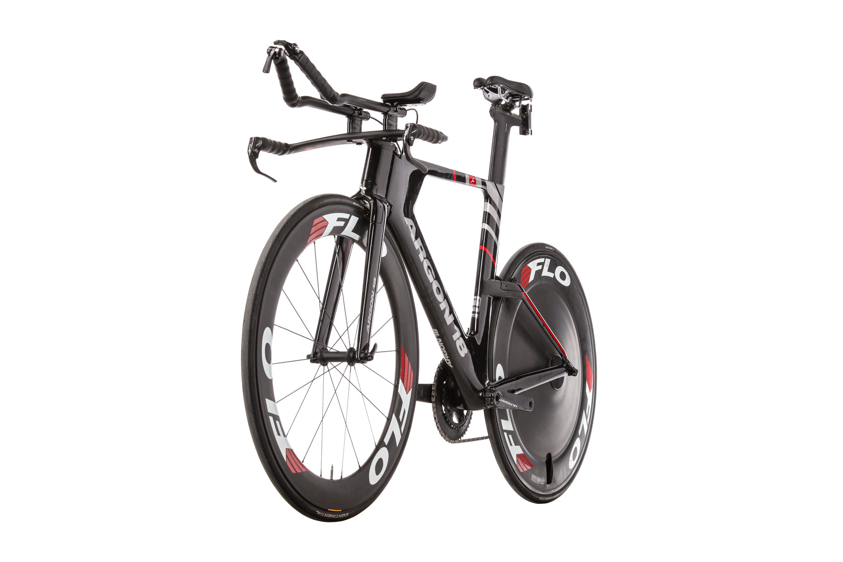 Argon 18 E-119 Tri+ Triathlon Bike 2020 - Large Size | Premium Carbon Frame, Aero Design for Competitive Racing | Perfect for Ironman, Time Trials & Triathlon Training