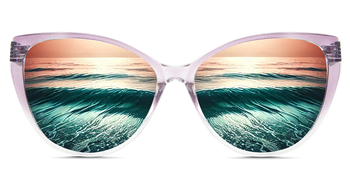 Ziva Women's Prescription Polarized Sunglasses - UV Protection, Fashionable & Comfortable for Driving, Outdoor Sports & Daily Wear