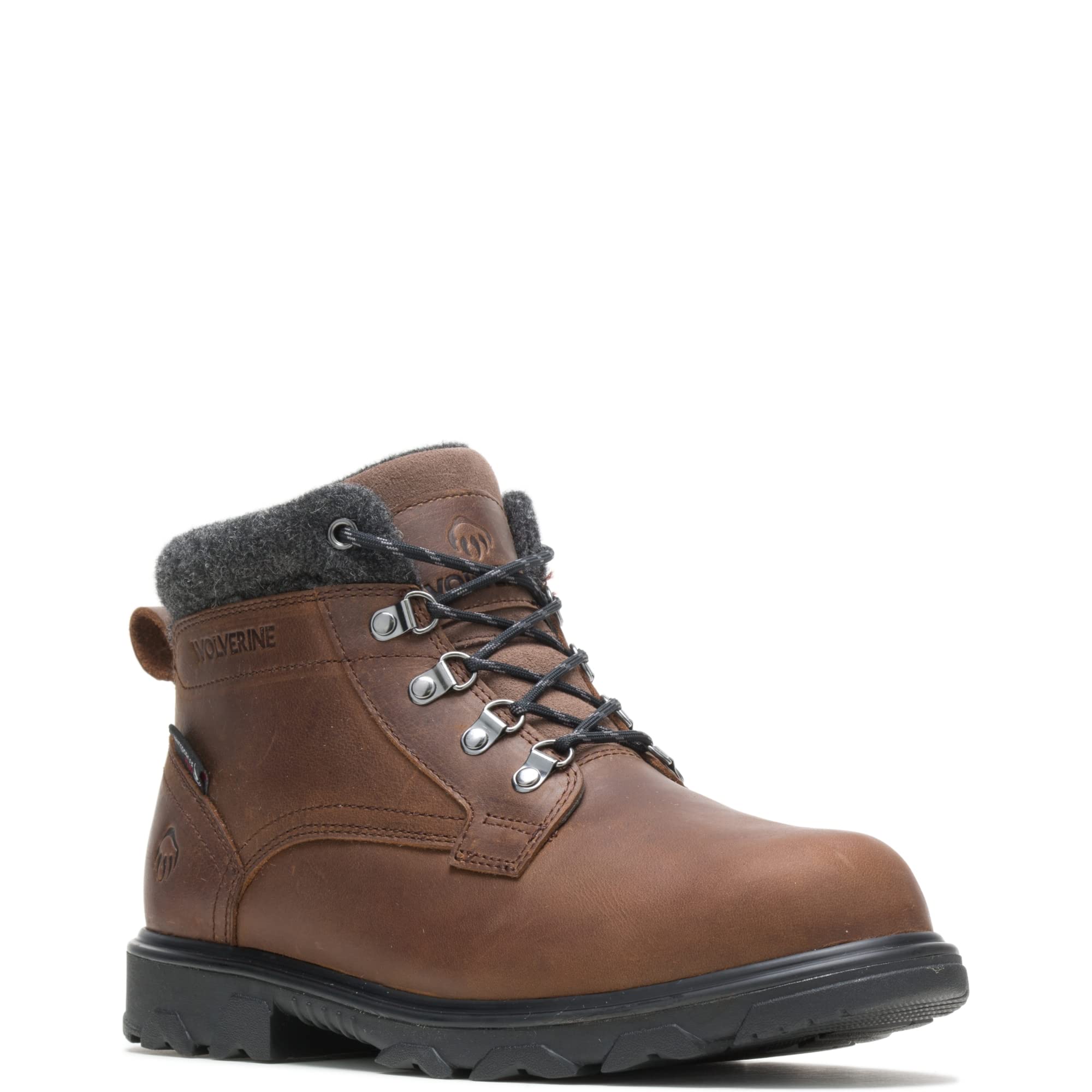 Wolverine Men's Drummond Work Boot - Waterproof Steel Toe Construction for Heavy Duty & Outdoor Use - Ideal for Construction, Hiking & Ranch Work