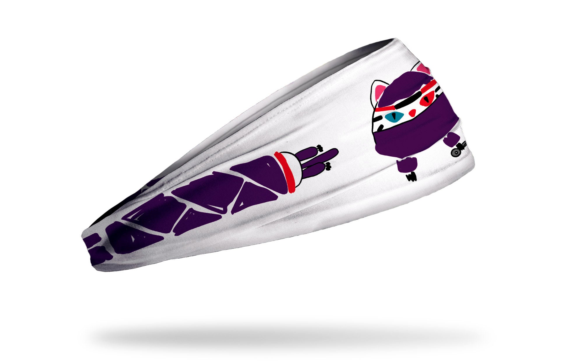Ninja Cat Big Bang Lite Headband - Adjustable Comfort Headband for Women & Men - Perfect for Running, Yoga, Workouts & Sports - Cute Cat Ear Design for Cosplay & Costume Parties