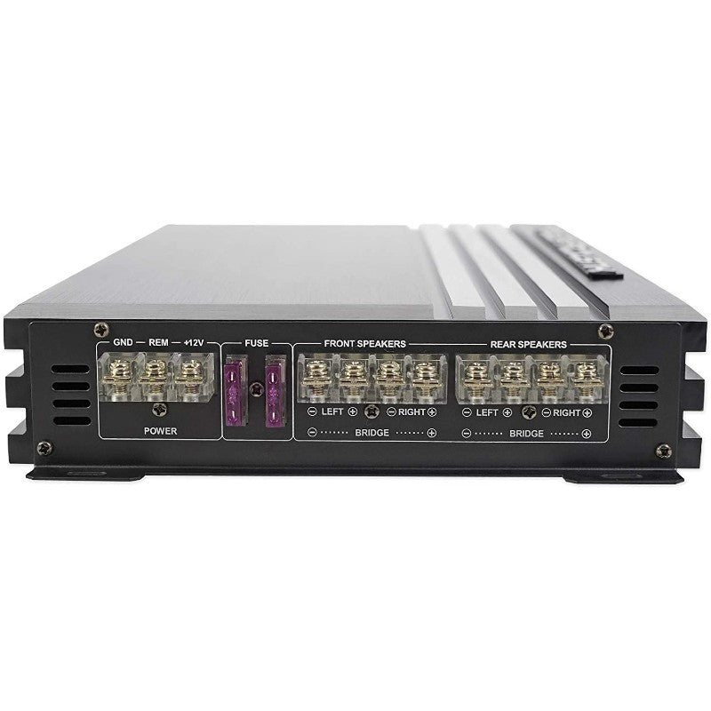 Power Acoustik RE4 2000D 2000W 4-Channel Car Amplifier - High Power Audio for Cars, Trucks & SUVs | Perfect for Bass Boost & Sound System Upgrades