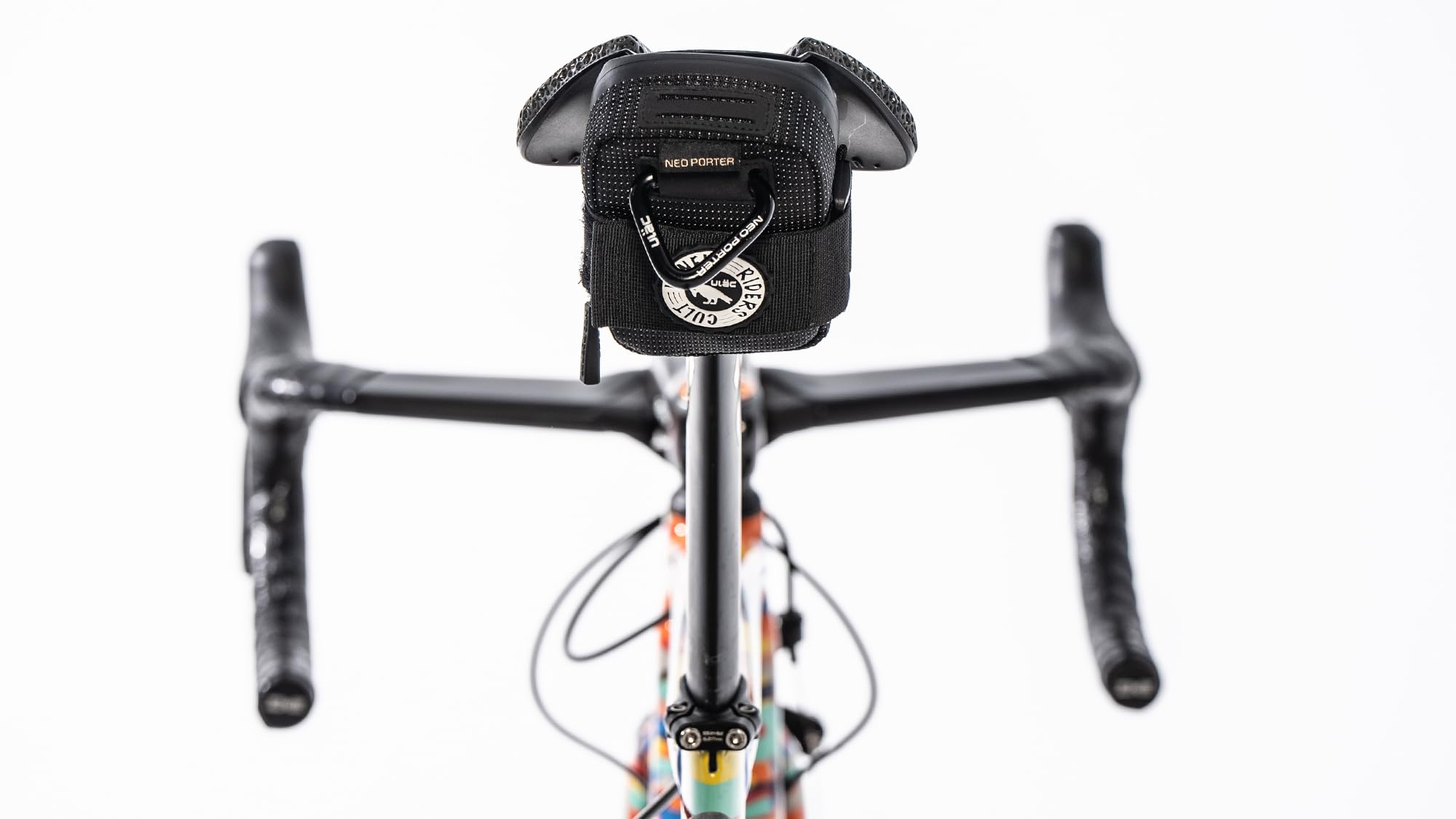 NEO PORTER RADTAIL Waterproof Bike Saddle Bag - Under Seat Bicycle Pouch for Cycling Accessories Storage - Perfect for Road Bikes, Mountain Bikes & Commuting