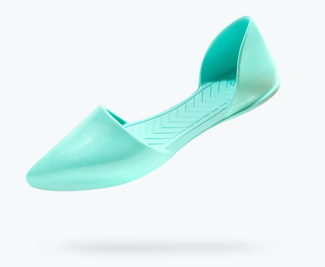 Audrey Flats Women's Comfortable Ballet Shoes - Hydrangea Blue | Slip-On Lightweight Flats for Work, Travel & Everyday Wear