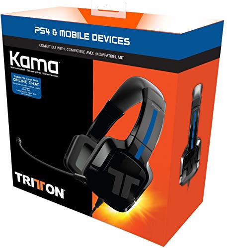 TRITTON Kama Stereo Gaming Headset - Compatible with PS4, Xbox One, Nintendo Switch - Noise Cancelling Over-Ear Headphones for Immersive Gameplay, Online Chat & Streaming