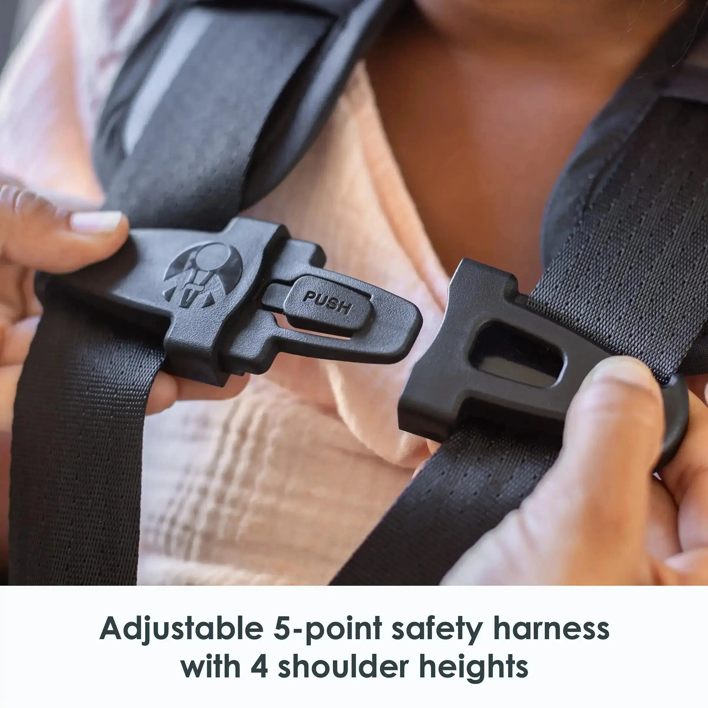 Hybrid™ 3-in-1 Convertible Car Seat - Safe & Comfortable Booster for Toddlers to Big Kids - Perfect for Travel, School & Family Road Trips