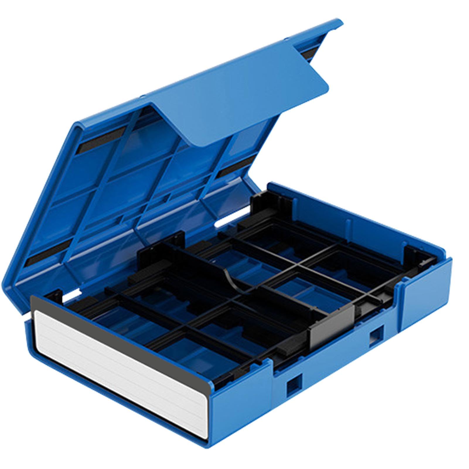 Premium HDD Storage Box & Hard Drive Travel Case - Multi-Functional Protective Organizer for Hard Drives, Motherboards, Video Cards & RAM | Durable Electronic Device Storage Solution for Travel, Office & Data Backup