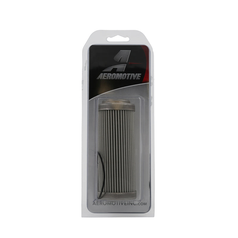Aeromotive 10 Micron Microglass Fuel Filter Element - Compatible with 12339 & 12341 - High Performance Fuel Filtration for Cars, Trucks & Racing Vehicles