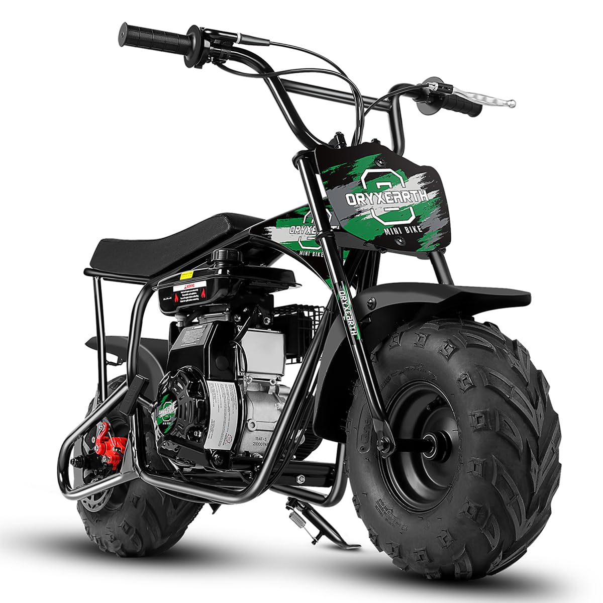 Oryxearth 105CC 4-Stroke Gas Powered Kids Dirt Bike - Automatic Transmission Mini Pit Bike for Off Road Adventure | Perfect for Boys & Girls Ages 8-12, Backyard Riding & Trail Exploration