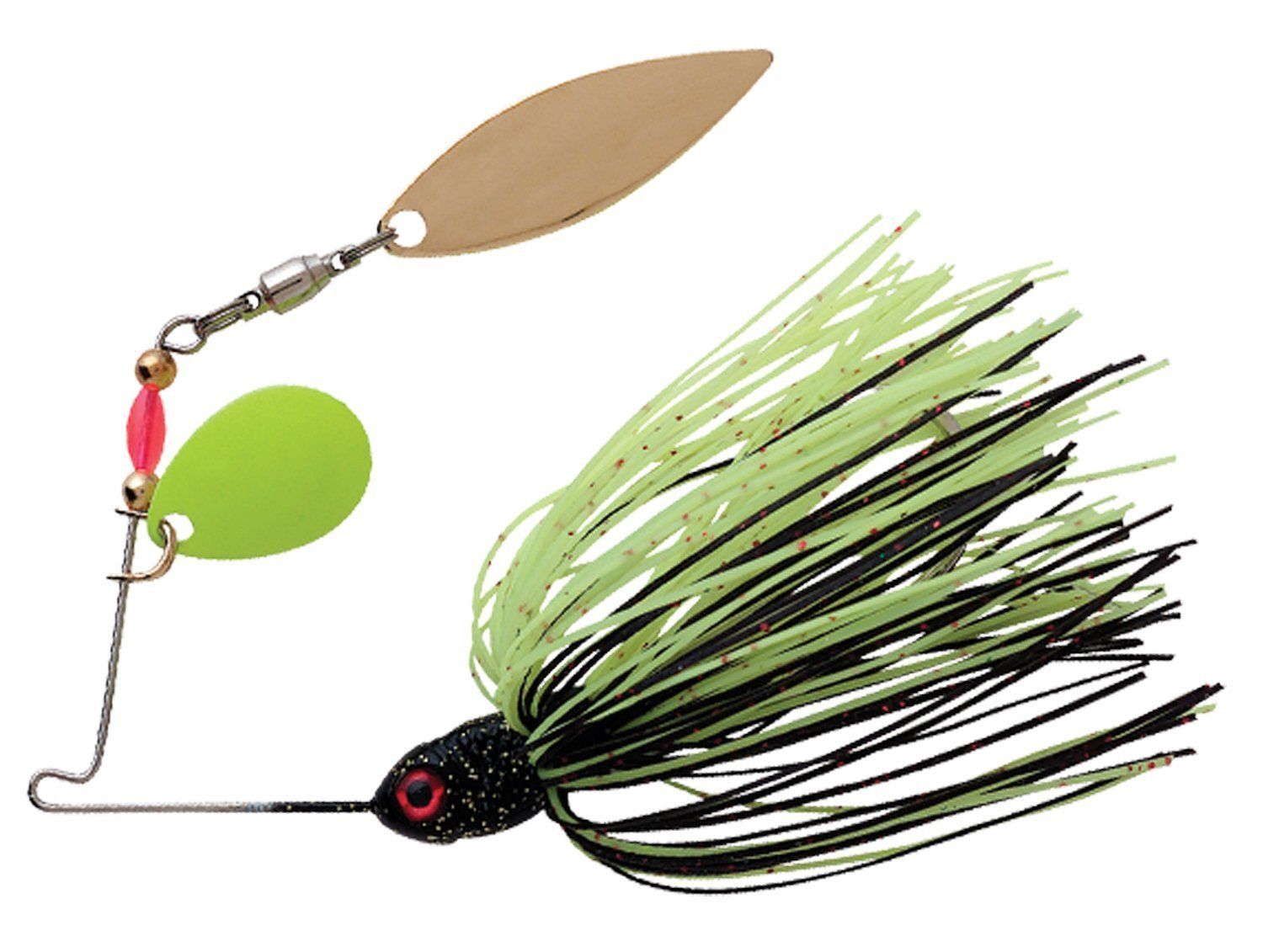 Booyah Pond Magic Spinnerbait 3/16 oz - Premium Bass Fishing Lure for Freshwater & Pond Fishing - Ideal for Casting, Trolling, and Shore Fishing