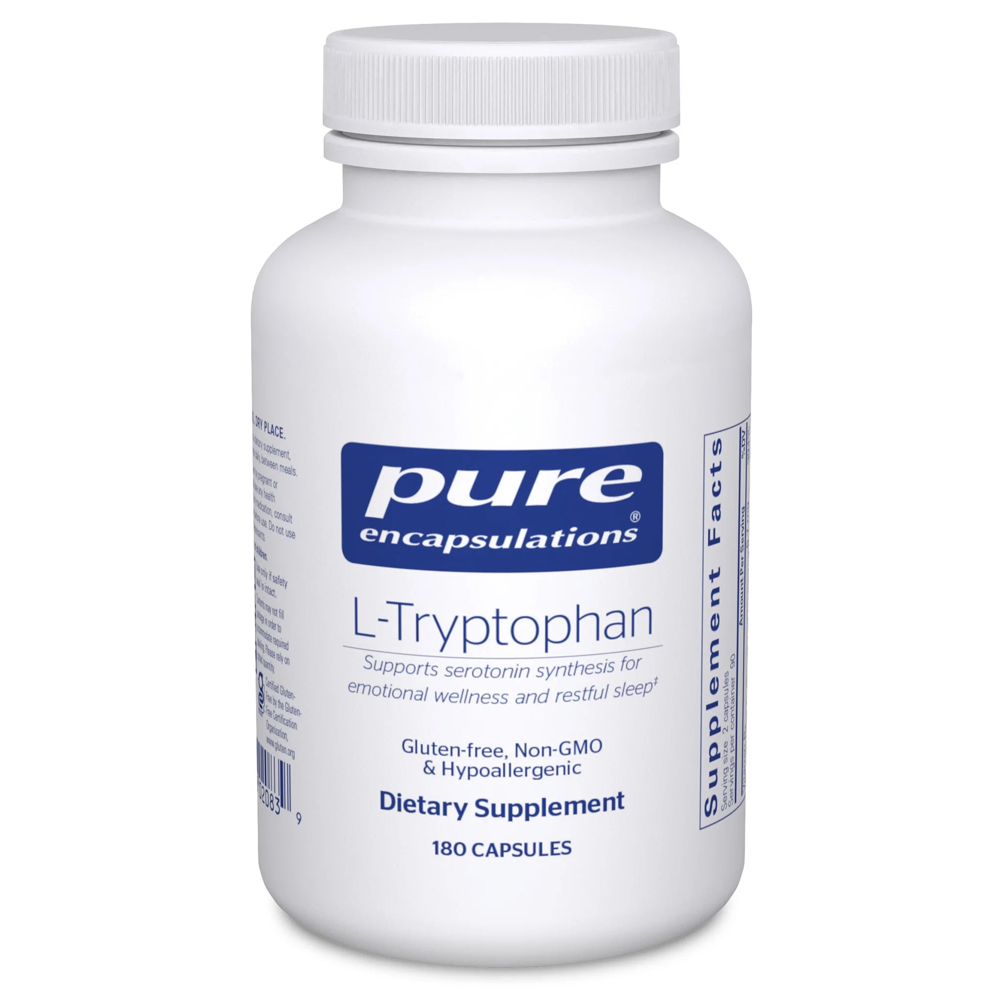 Premium L-Tryptophan 90 Capsules | Natural Mood Support & Sleep Aid Supplement | Vegan & Non-GMO | Stress Relief & Serotonin Booster | Perfect for Relaxation & Better Sleep