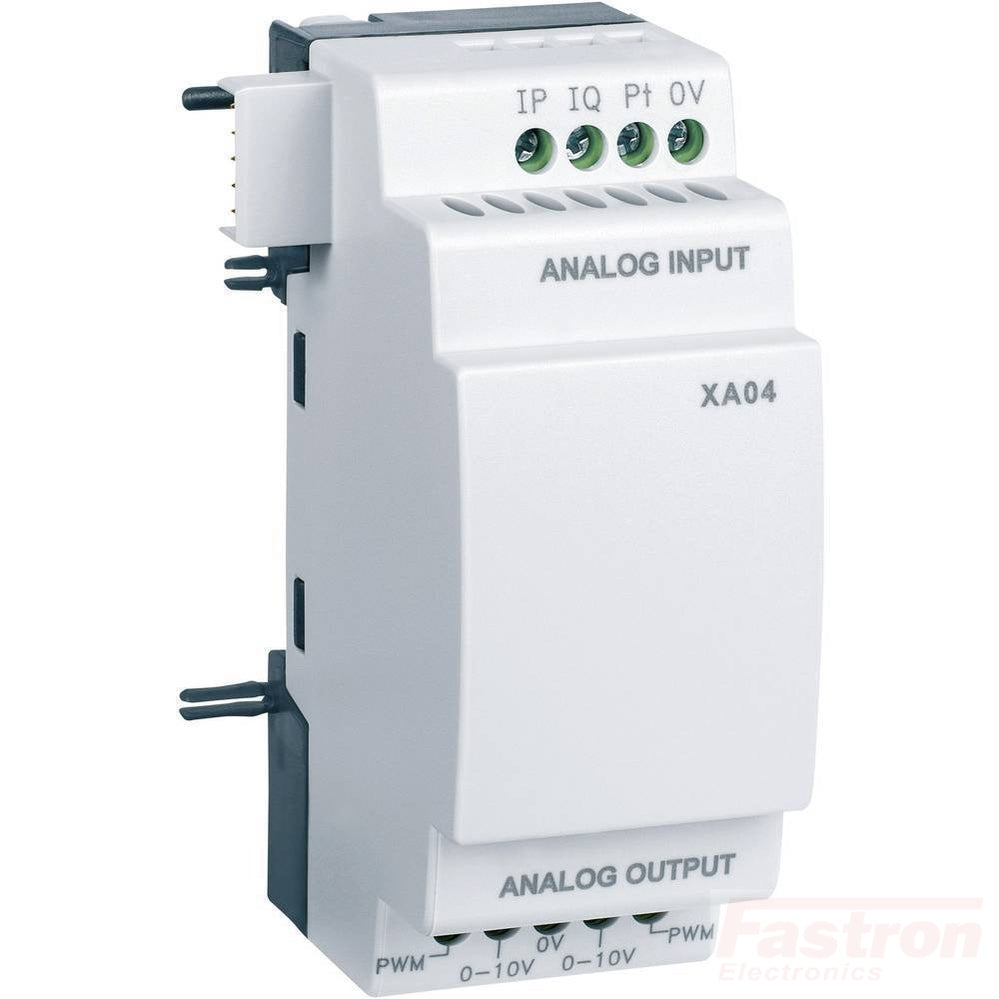 Millennium 3 Extension XA04A - 24VDC Module with 2 Analog Inputs & 2 Analog Outputs for Industrial Automation & PLC Control Systems