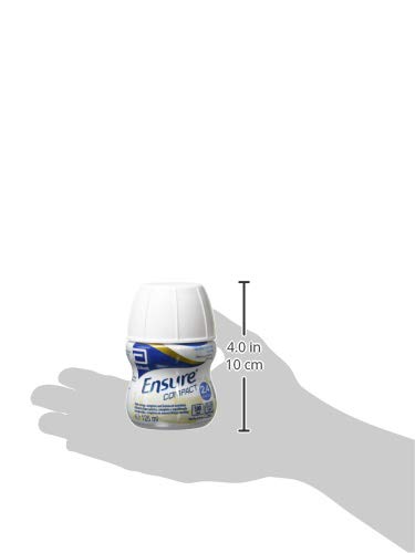 Ensure Compact Nutritional Supplement Drink - Vanilla Flavor with Protein, Vitamins & Minerals (24 x 125ml Bottles) | Meal Replacement & On-the-Go Nutrition for Adults & Seniors