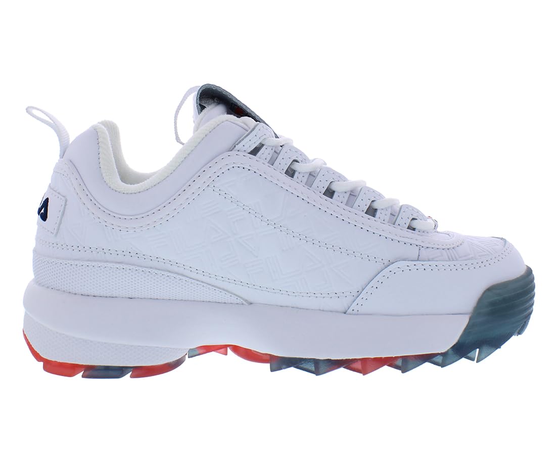 Fila Women's Disruptor II Graphic Sneakers - Trendy Athletic Shoes for Running, Gym & Casual Wear | Comfortable Walking Shoes for Women | Fashion Sneakers for Everyday Use