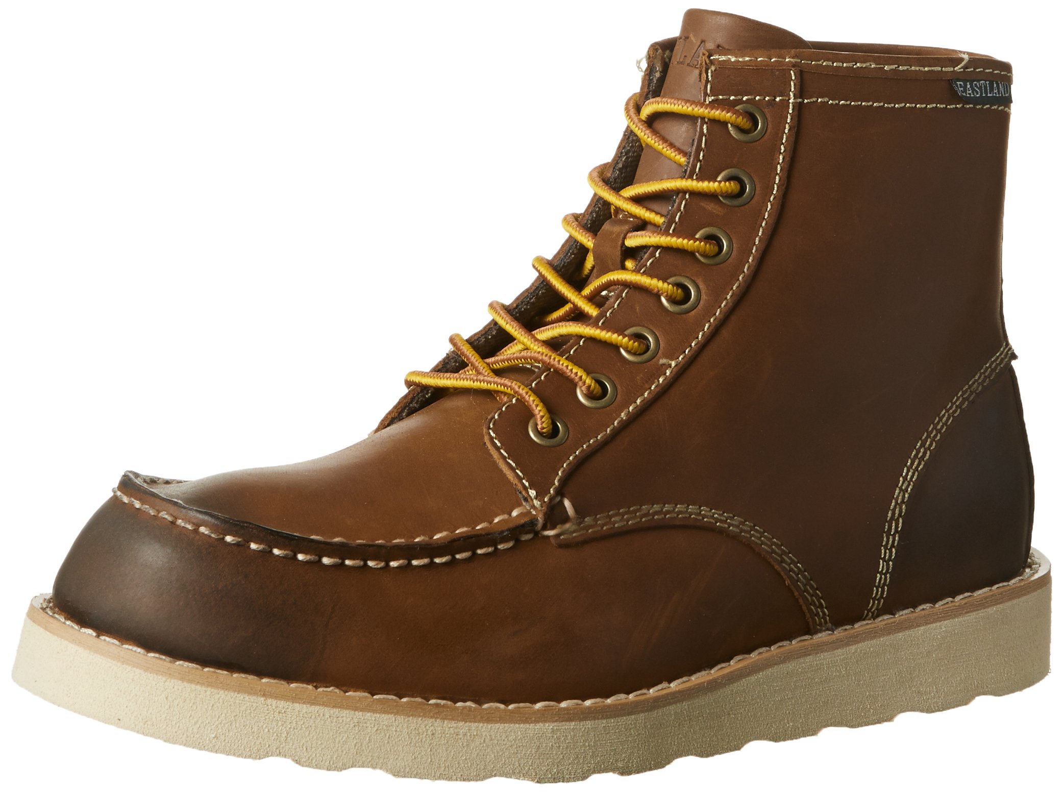 Eastland Men's Lumber Up Boots - Waterproof Leather Work Boots for Outdoor & Construction - Perfect for Hiking, Hunting, and Heavy Duty Work