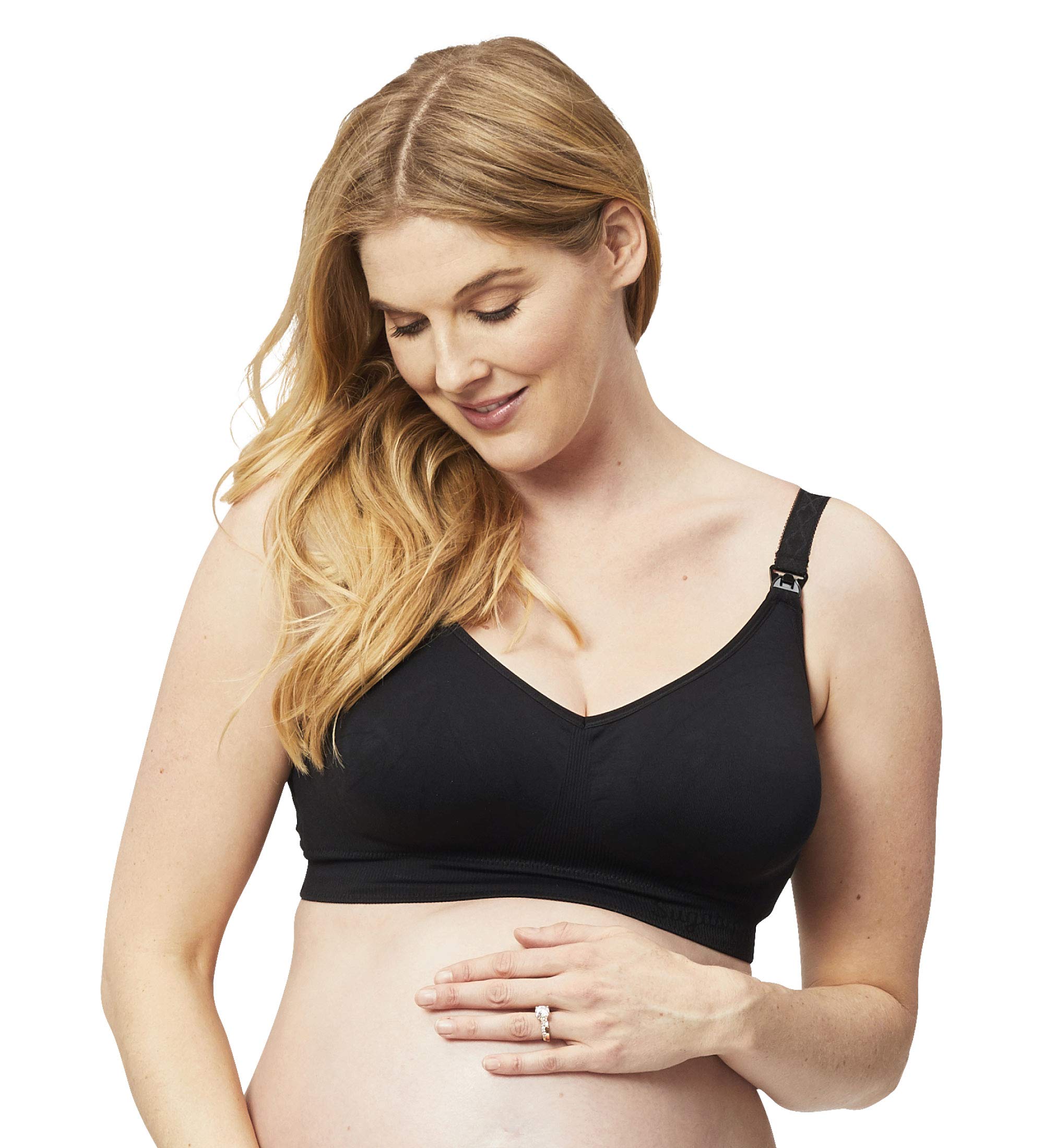 Wireless Nursing Bra for Maternity & Breastfeeding - Seamless Comfort for F-K Cups - Popping Candy Design - Perfect for Daily Wear, Nighttime Nursing & Postpartum Recovery