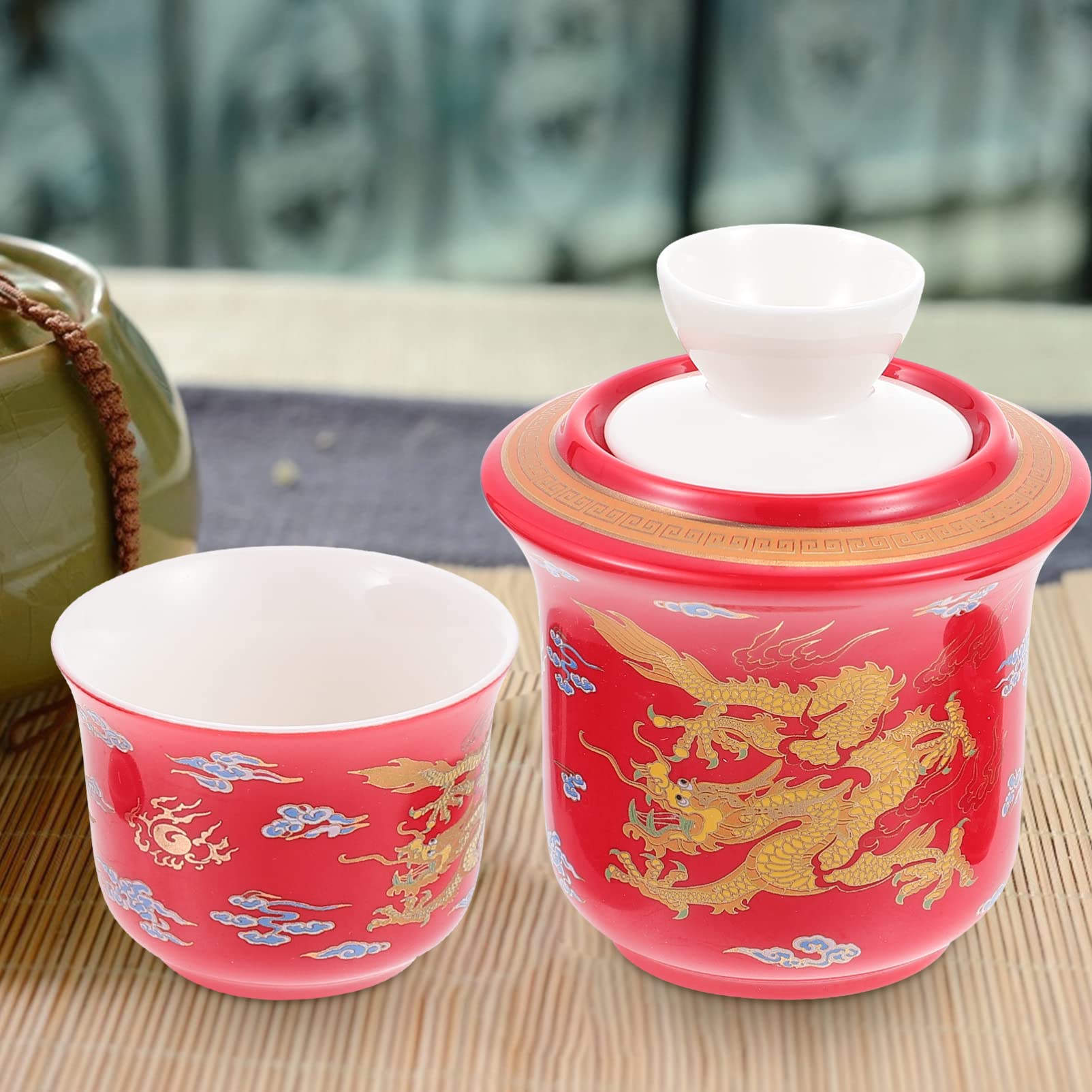 Traditional Japanese Ceramic Sake Warmer Bottle Set - Black Gourd-Shaped Porcelain Sake Server for Hot & Cold Drinks - Perfect for Japanese Restaurants, Home Entertaining & Gift Giving