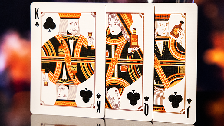 Premium Whiskey Themed Playing Cards - 52 Poker Deck for Bourbon & Scotch Lovers - Perfect for Game Nights, Gifts & Bar Decor
