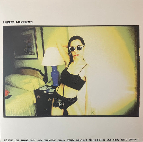PJ Harvey 4 Track Demos LP Vinyl Record Album - Limited Edition 180 Gram Reissue Mint Condition - Perfect for Vinyl Collectors & Music Enthusiasts