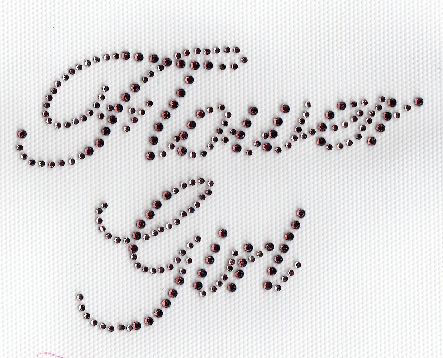 Hot Fix Rhinestone Transfer for Flower Girl Dresses - Amethyst Crystal Iron On Applique - Perfect for Weddings, Pageants, and Special Occasions