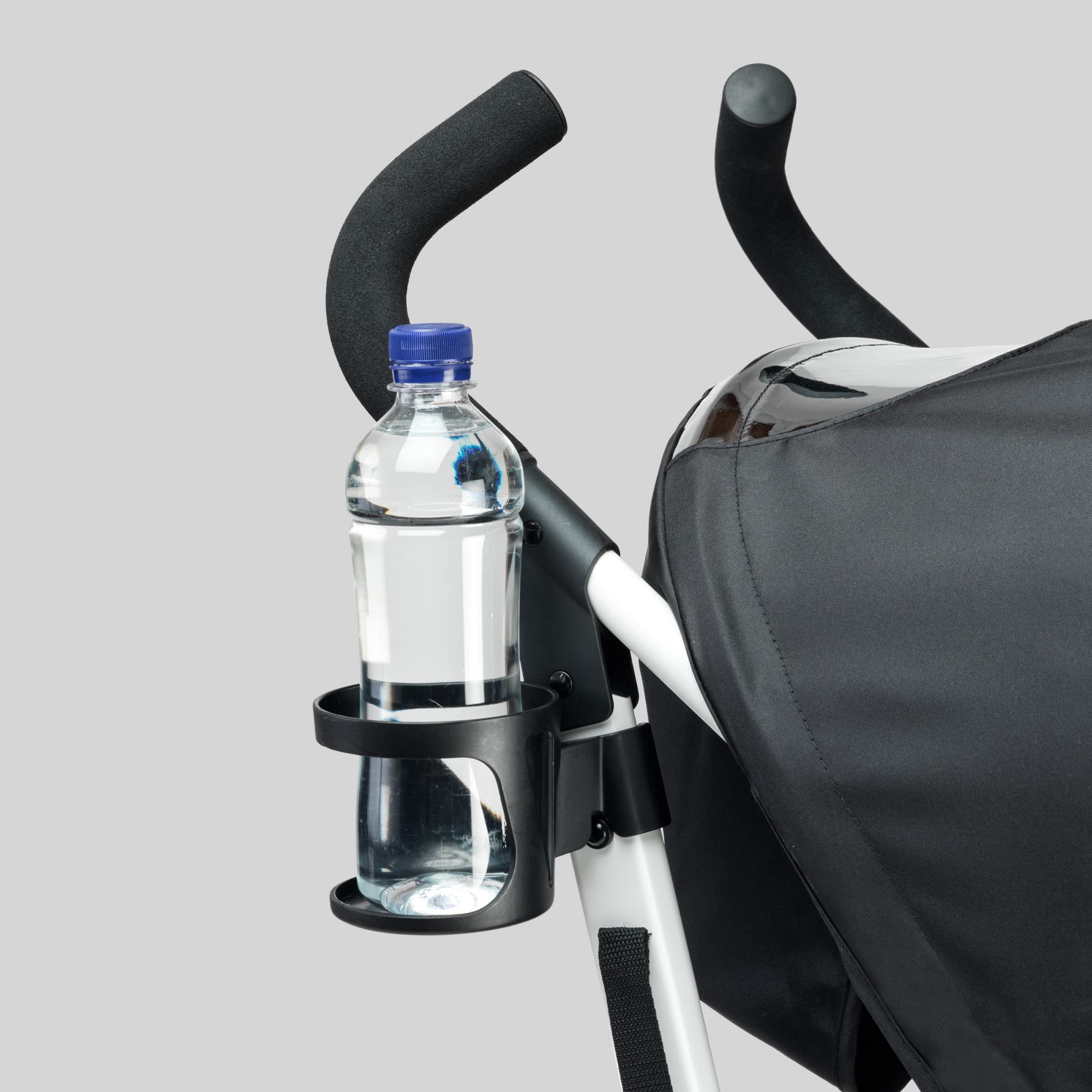 Chicco Liteway Compact Fold Lightweight Stroller for Babies & Toddlers - Aluminum Frame, Adjustable Canopy, Easy One-Hand Fold, Up to 40 lbs | Cosmo/Black/White | Perfect for Travel, Shopping & Everyday Use