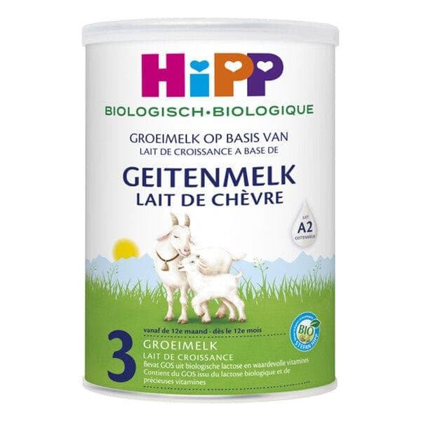 HiPP Organic Goat Milk Stage 3 Baby Formula - Dutch 400g | Gentle Nutrition for Toddlers 12+ Months | Ideal for Sensitive Stomachs & Daycare Feeding