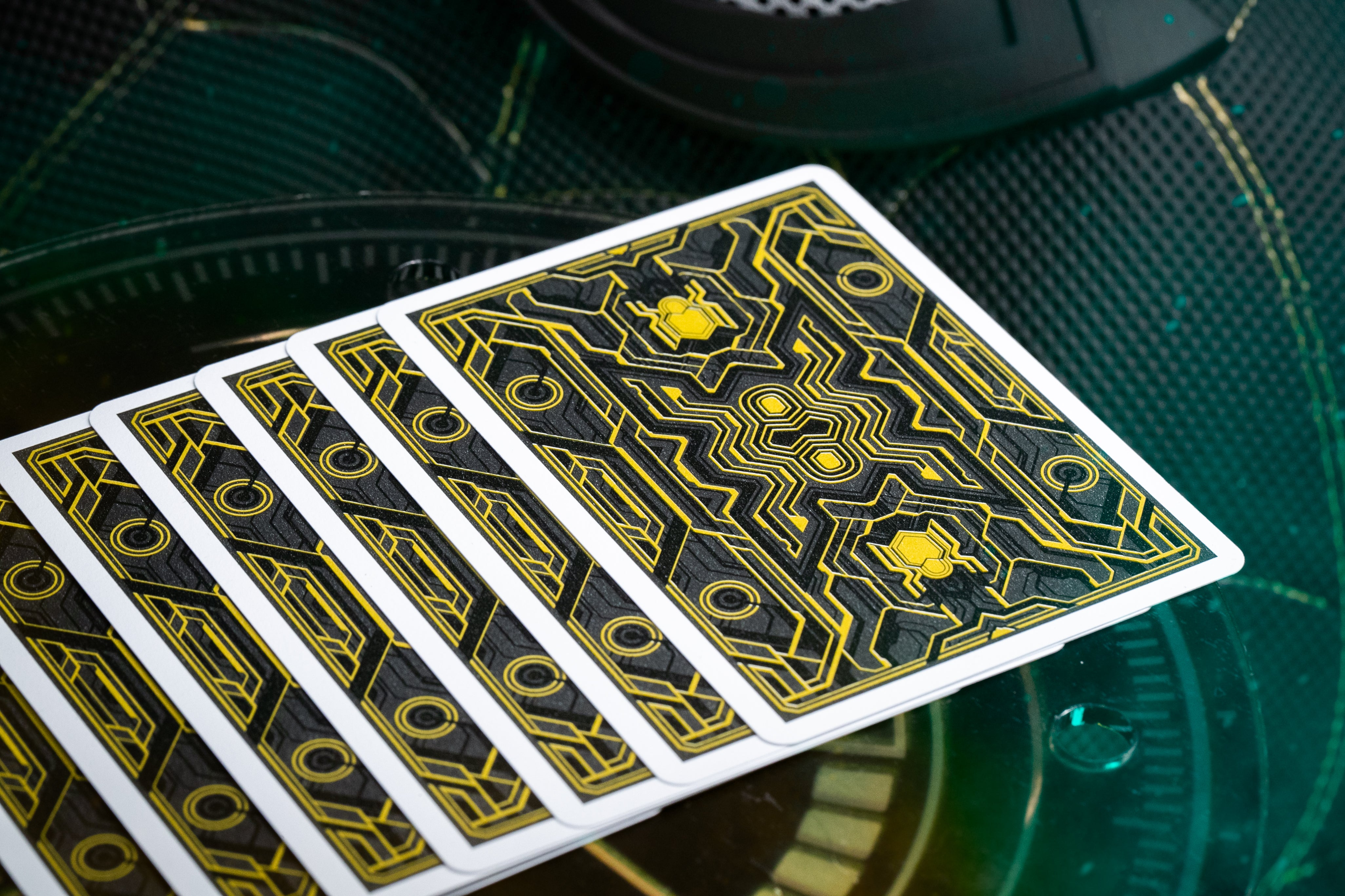 Spider-Man Themed PVC Playing Cards - Black & Gold Deck for Collectors, Poker, Magic Tricks & Game Nights