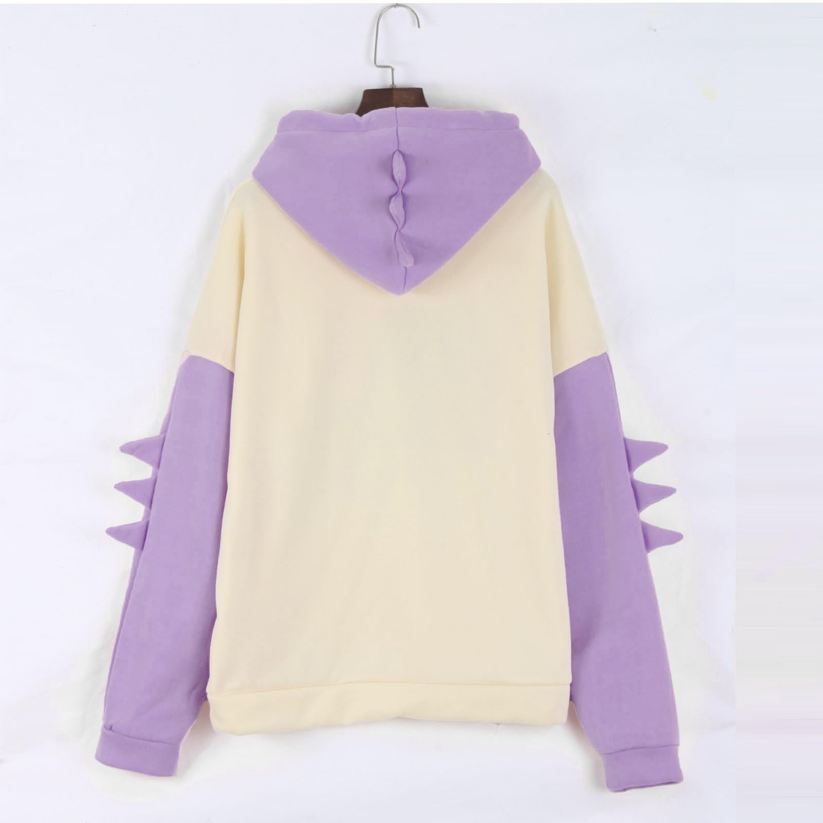 Women's Cute Dinosaur Hoodie - Cartoon Graphic Long Sleeve Pullover Sweatshirt | Loose Fit Comfortable Top for Casual Wear, Lounge & Outdoor Activities