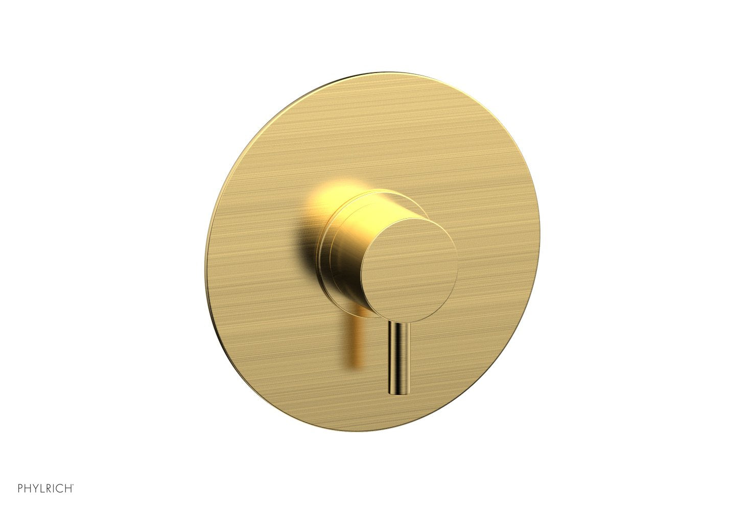 BASIC II Pressure Balance Round Shower Plate & Handle Trim with Lever Handle 4 183 - Perfect for Modern Bathroom Renovation and Spa-Like Shower Experience
