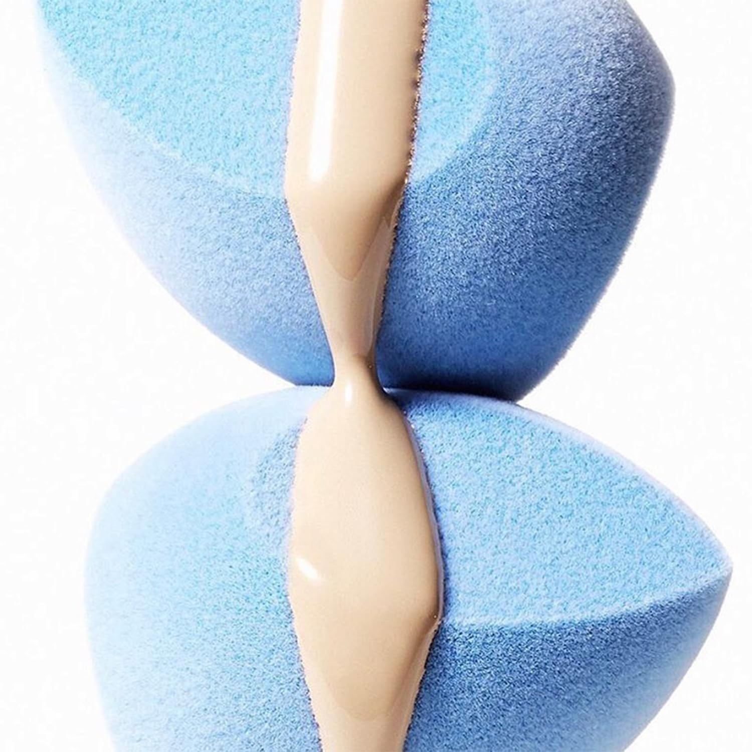 JUNO & Co. Latex-Free Microfiber Makeup Sponge - Dual Layer Blender for Foundation, Powder & Cream - Velvet Love Bundle | Perfect for Flawless Airbrush Finish & Everyday Makeup Application