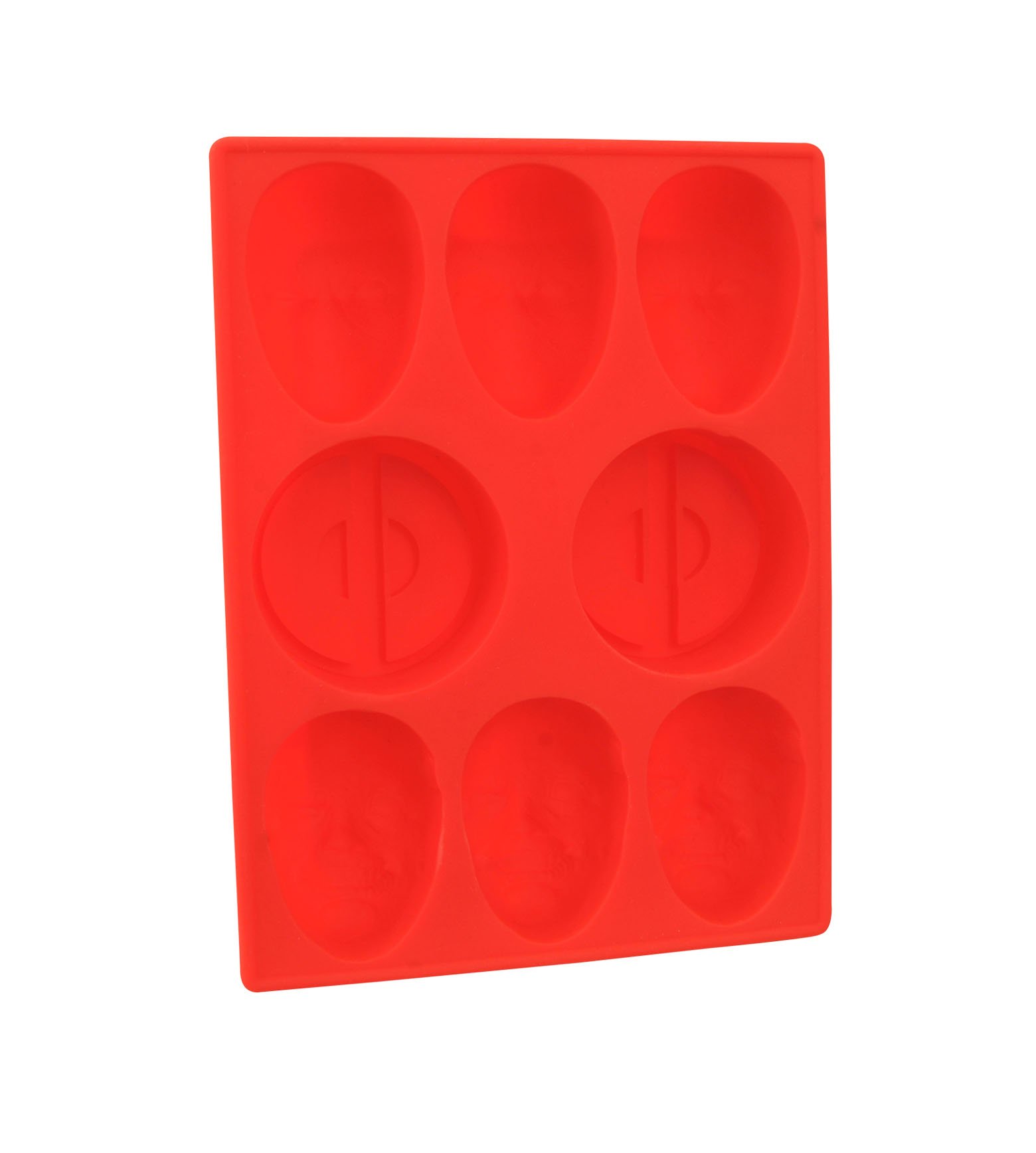 Marvel Deadpool Ice Cube Tray - Diamond Select Toys Silicone Mold for Cocktails, Drinks & Party Ice Cubes - Perfect for Marvel Fans & Home Bar Accessories