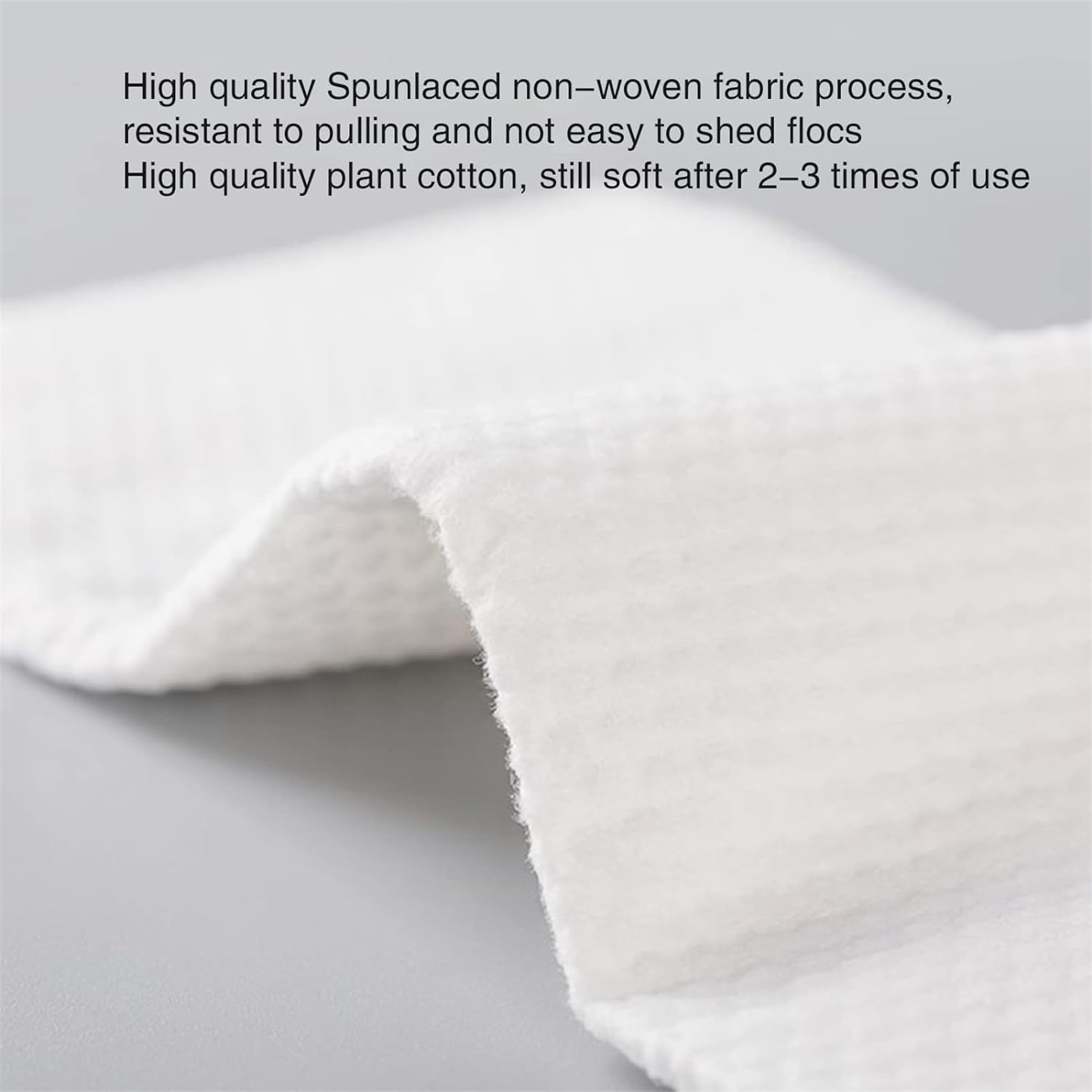Slobrew Disposable Face Towels - 50 Count Super Absorbent Paper Towels for Daily Facial Care | Extra Thick & Ultra Soft | Multi-Purpose Dry & Wet Use (2 Pack) - Perfect for Skincare, Makeup Removal, Baby Wipes & Travel Essentials