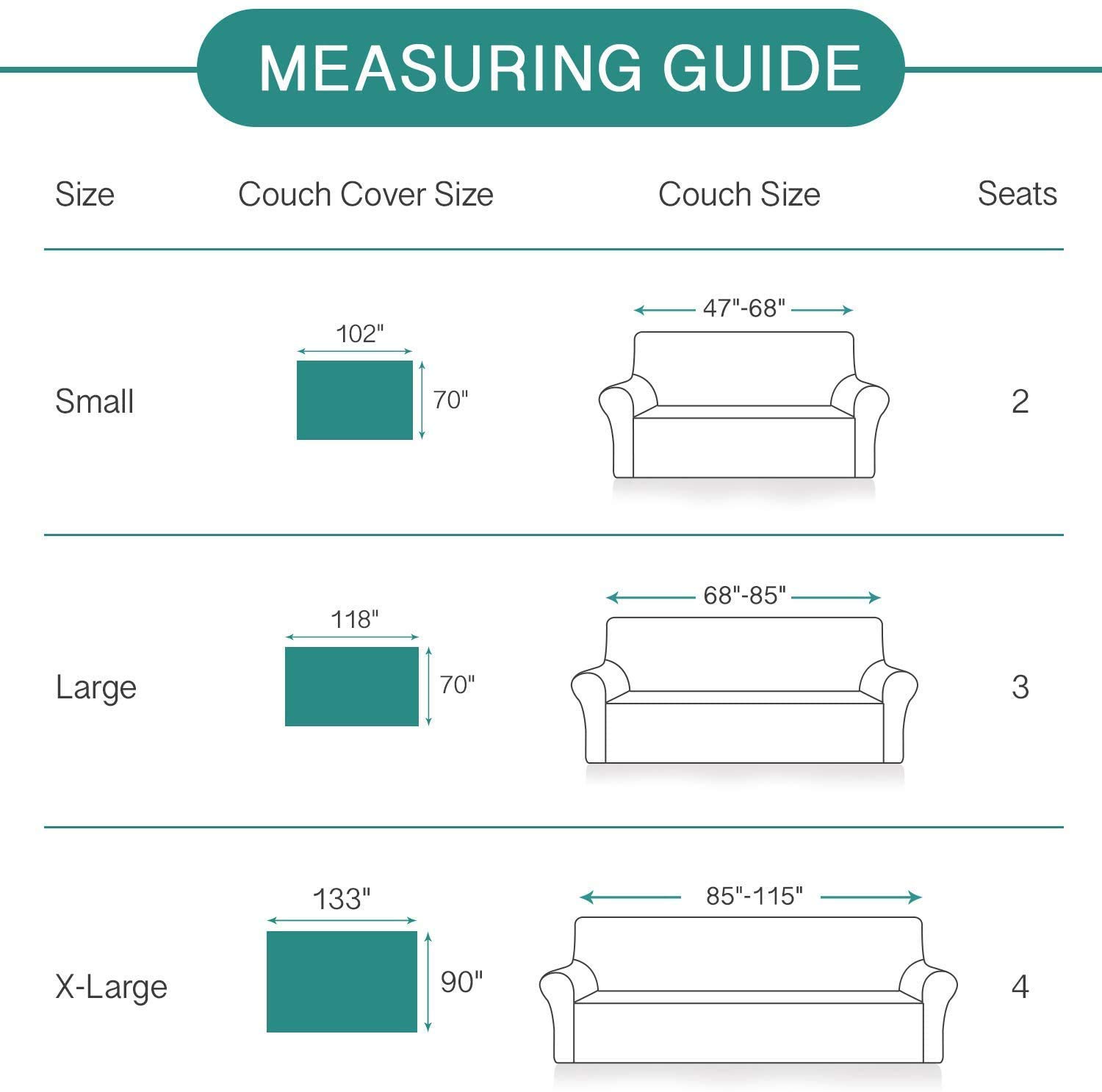 Geometric Washable Sofa Cover for 3-Cushion Couch - Pet Friendly Furniture Protector Blanket | Large Royal Blue Throw for Living Room, Sectional & Dog Owners