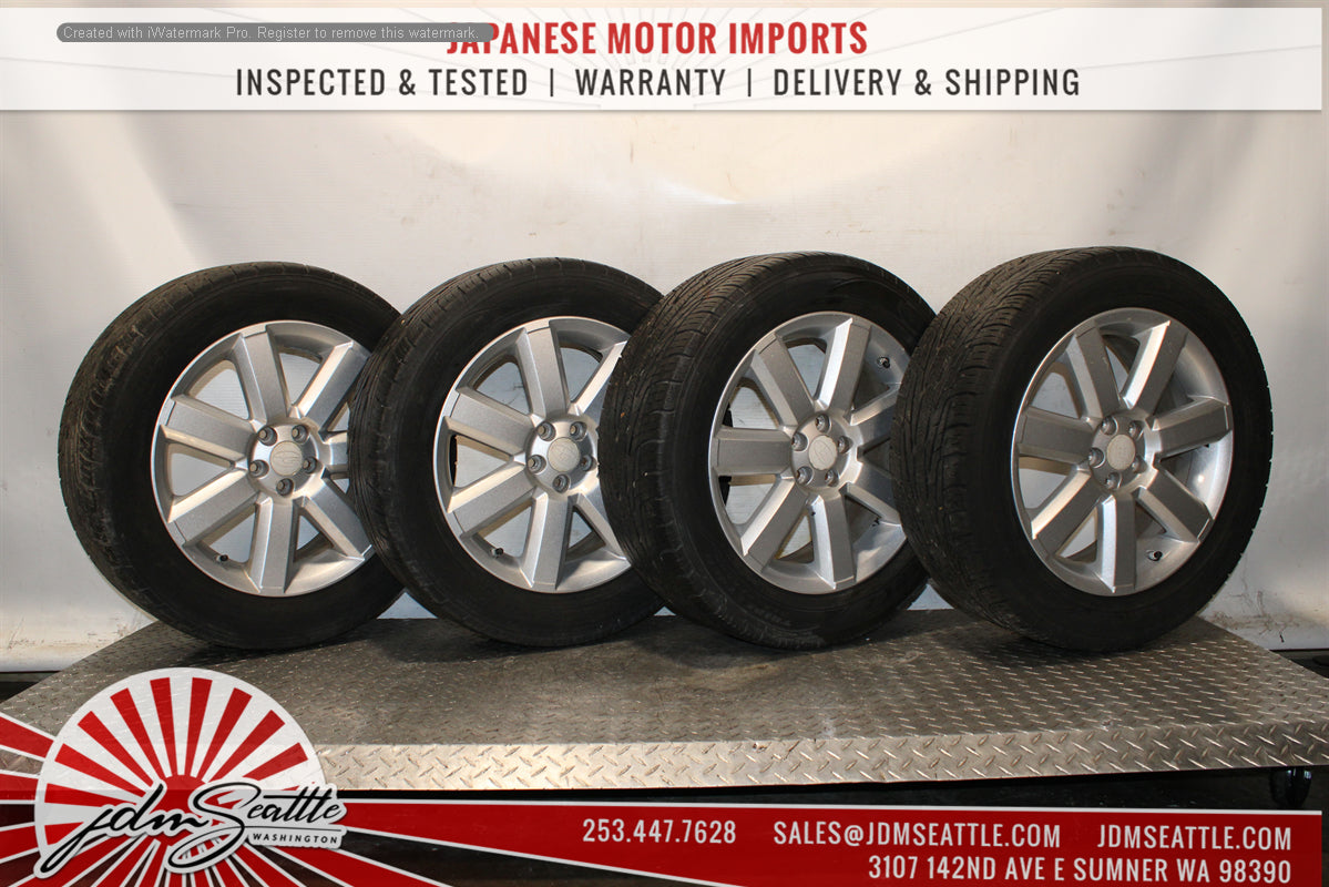 Original SUBARU OUTBACK 17X7 OEM Wheel Set - 4 Rims & Tires Included | Perfect for Replacement, Off-Road Adventures & Winter Driving