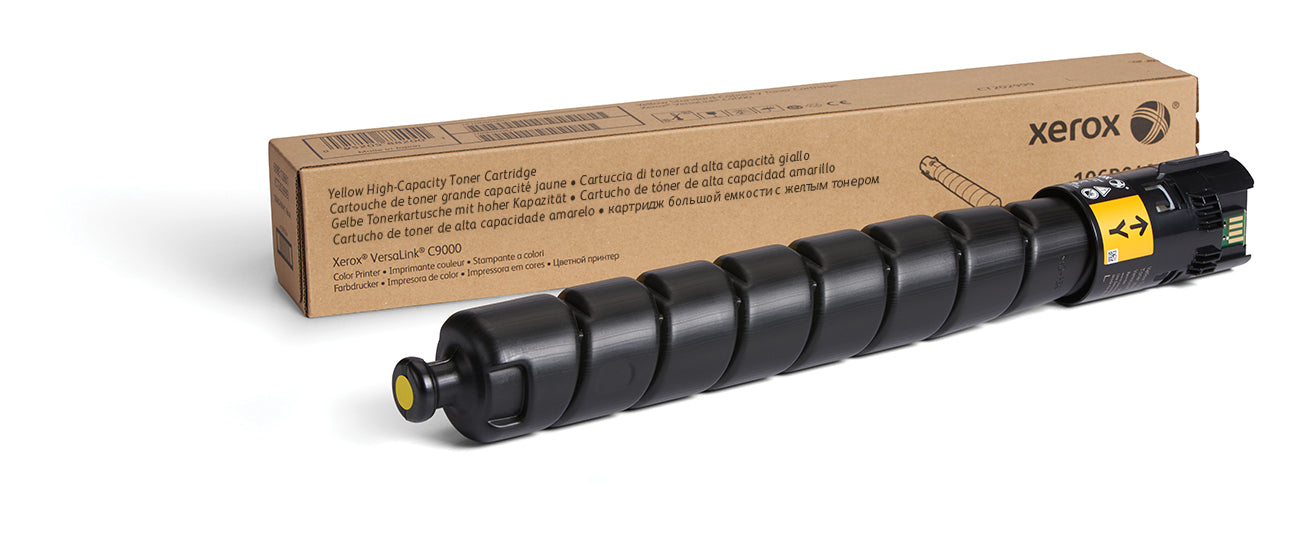 Original Xerox Yellow Toner Cartridge (106R04080, 106R4080) - High-Quality Replacement for Xerox Printers - Perfect for Office Printing & Document Reproduction