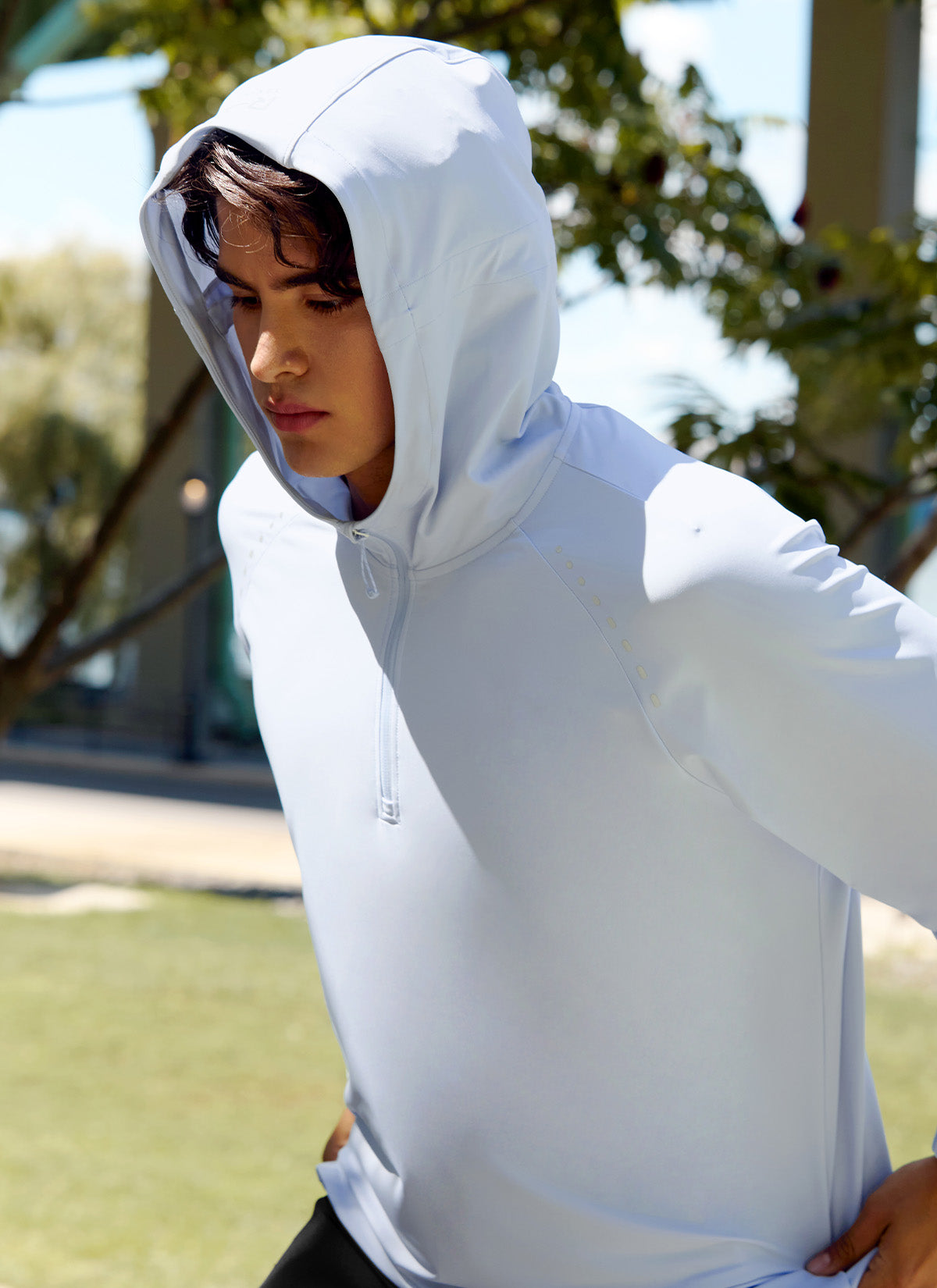 Men's Lightweight Hooded Windbreaker Jacket - Waterproof & Breathable Outdoor Running Hiking Travel Raincoat - Perfect for Jogging, Camping, and Daily Wear