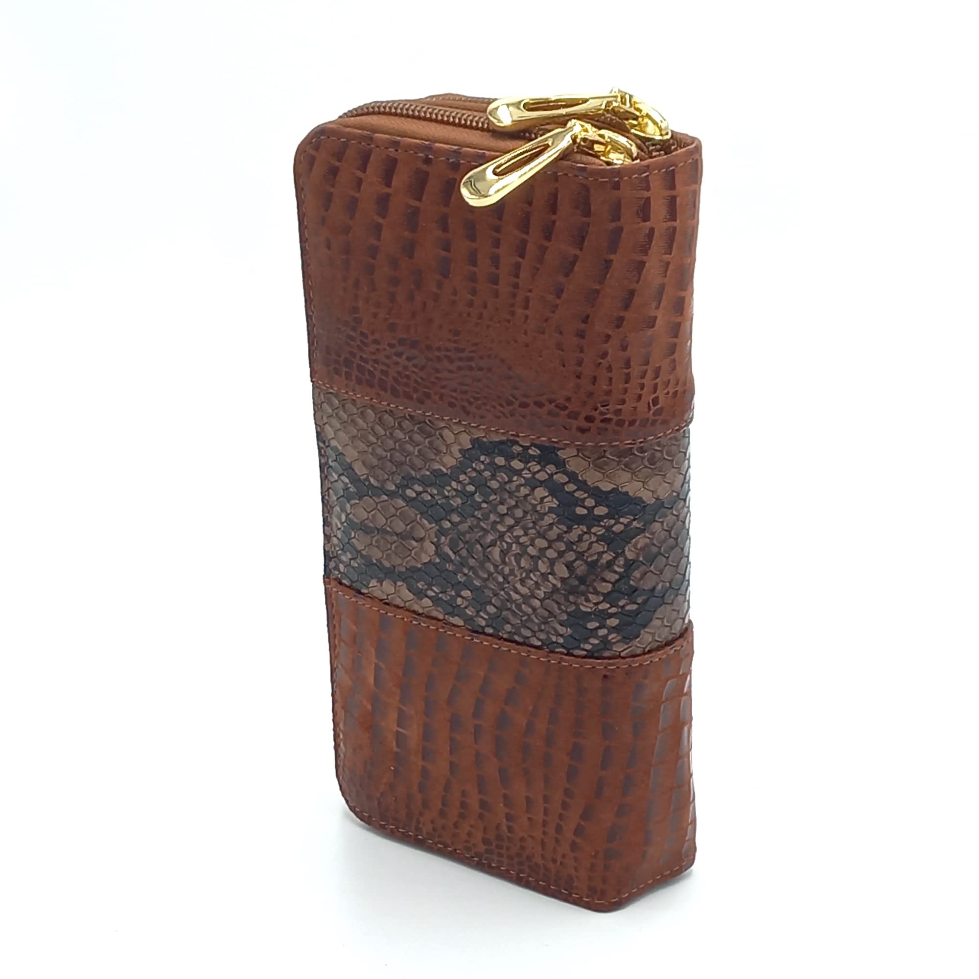 Anti RFID Brown Nappa Leather Wallet for Women - Secure RFID Blocking Bifold Wallet with Premium Leather - Perfect for Travel, Shopping & Everyday Use