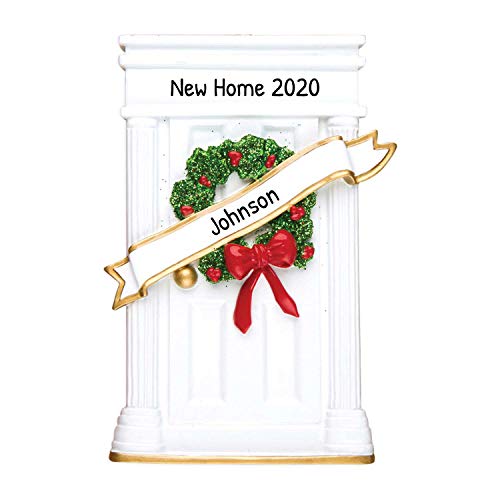 Garnished White Door