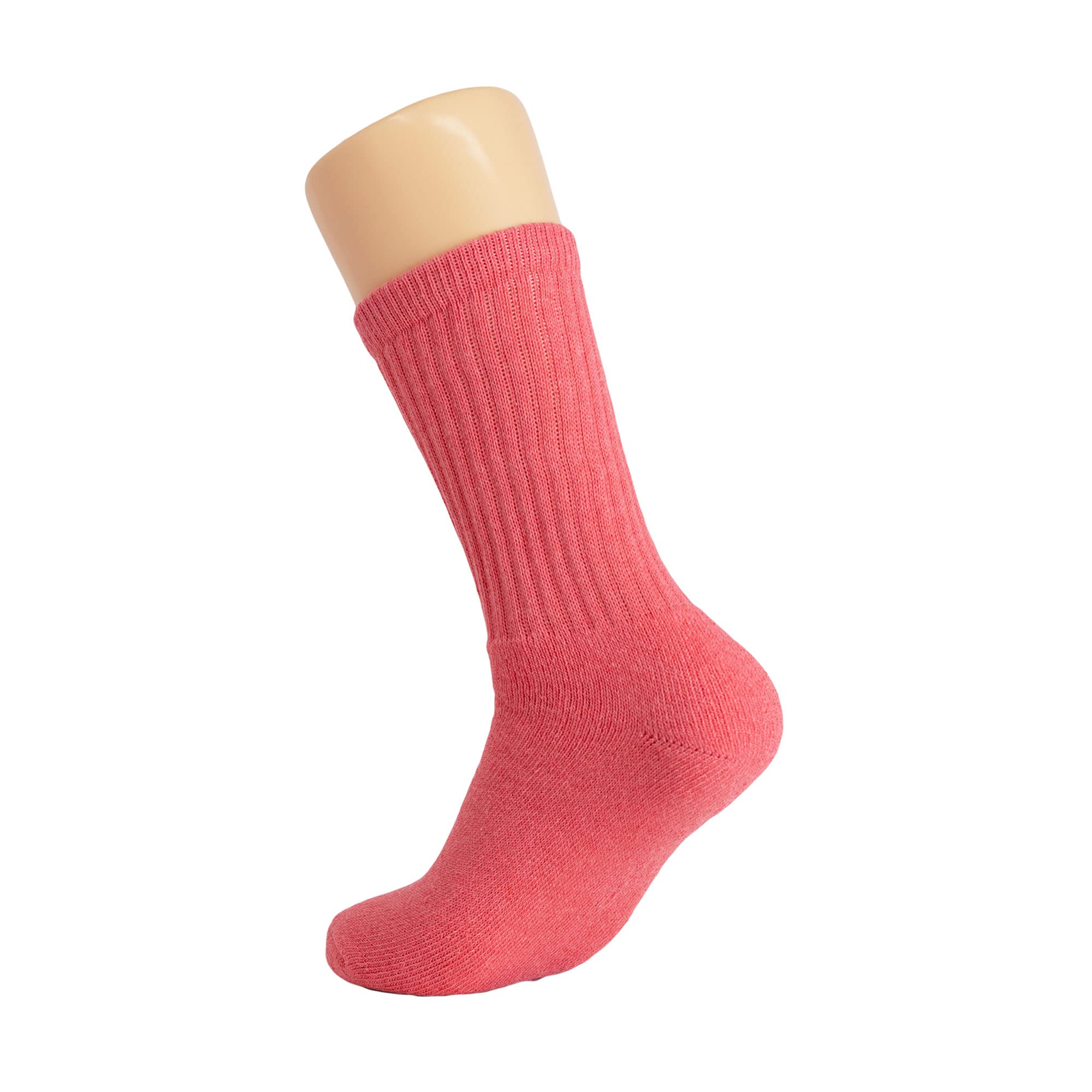 American Made Cotton Crew Socks for Men - Breathable Athletic Sport Socks for Running, Gym & Everyday Wear - AWS Comfort Socks