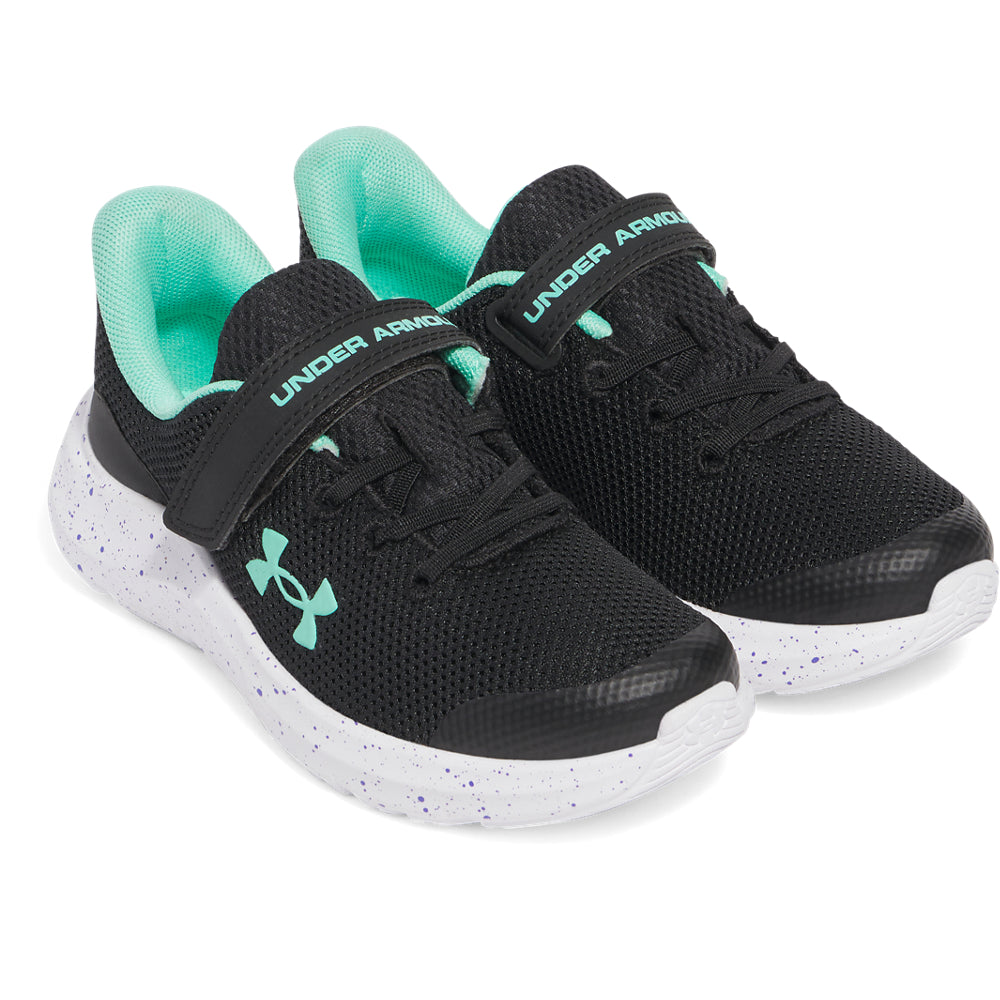 Under Armour Kids' Pursuit 4 Running Shoes for Girls - Lightweight Athletic Sneakers for School, Sports & Outdoor Play