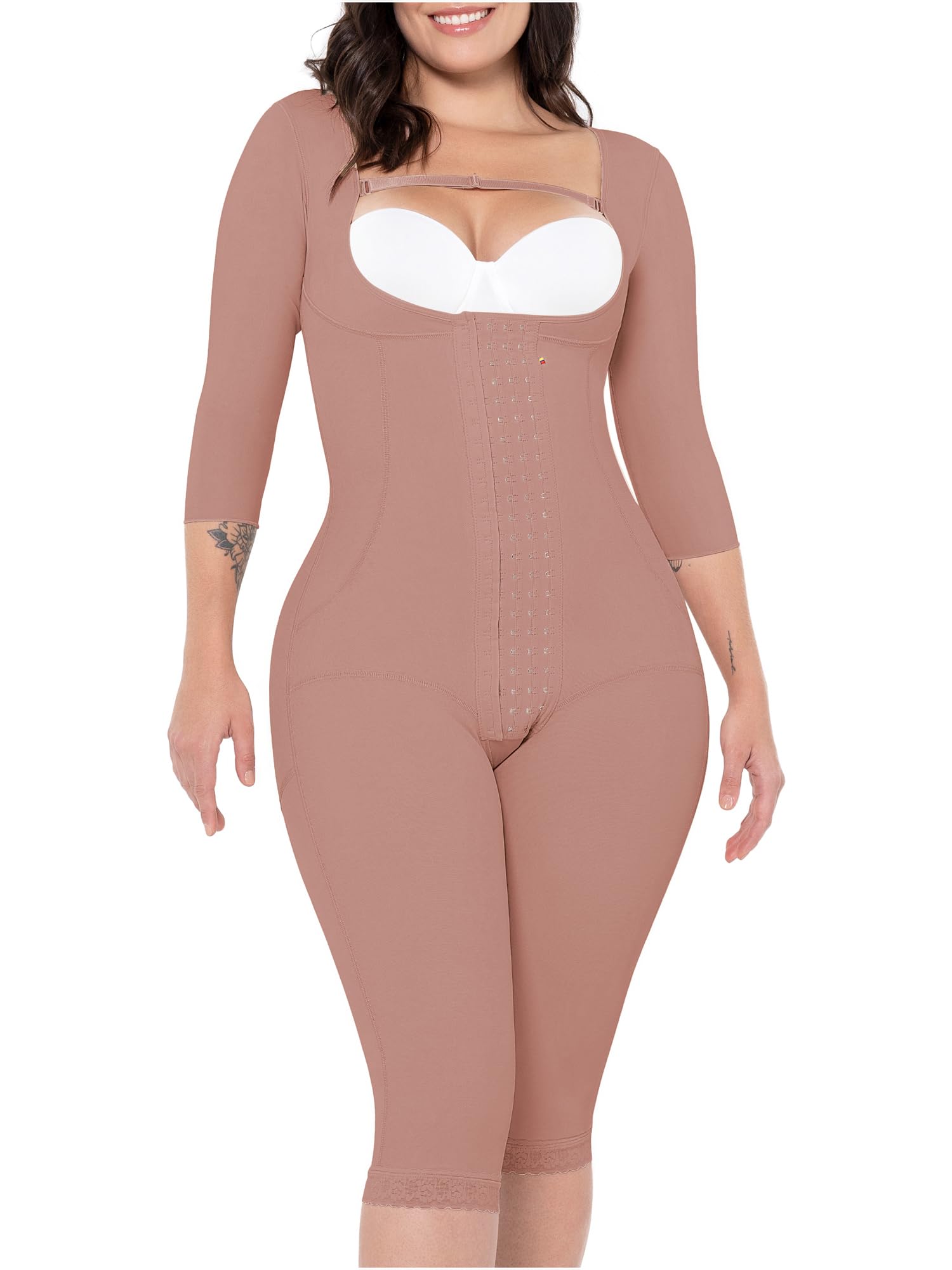 Post Surgery Compression Garment - MARIAE FAJAS Colombian Shapewear for Butt Lift & Body Contouring | Ideal for Postpartum Recovery, Tummy Tuck & Waist Training