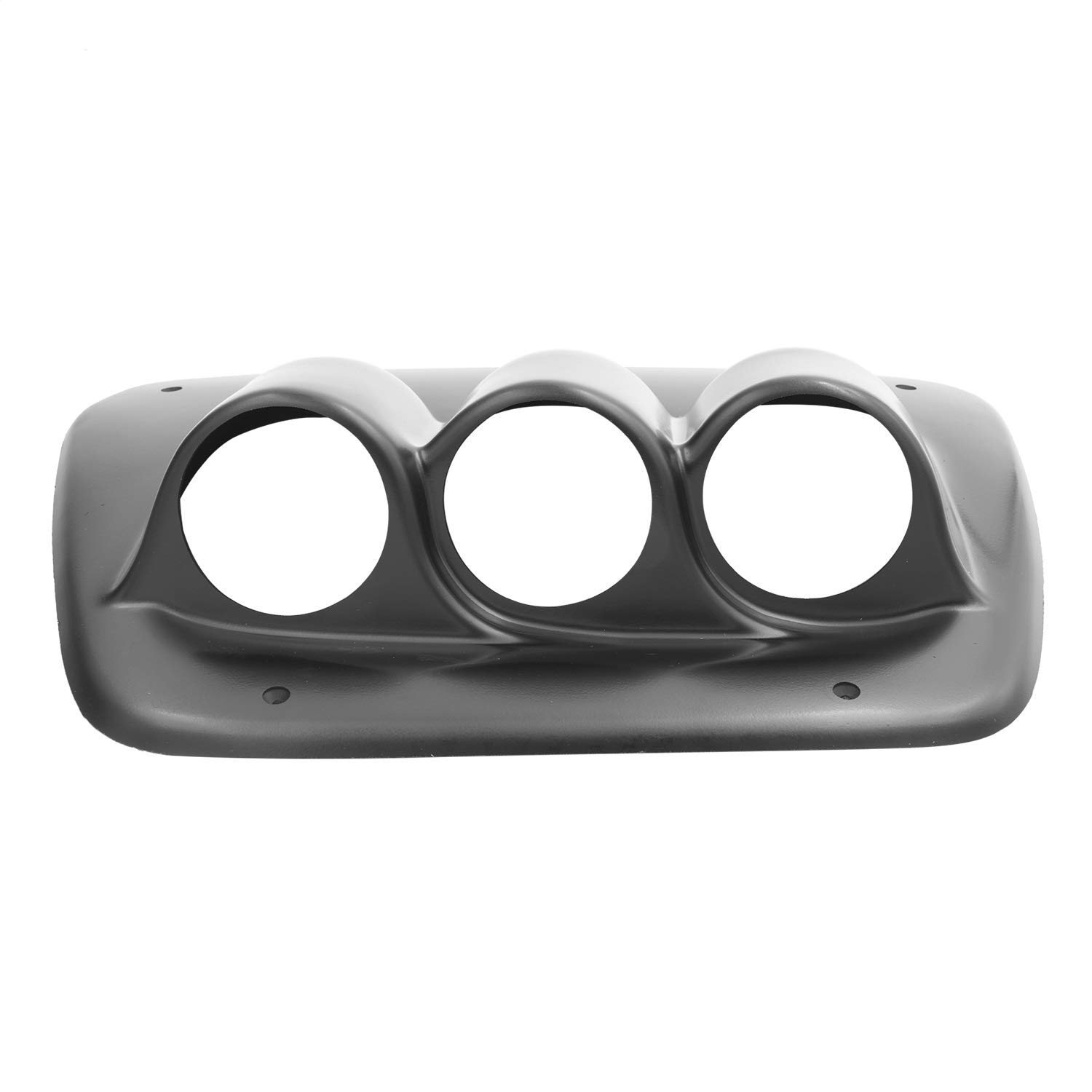 AUTO METER 20018 Triple Gauge Dash Pod - Universal 3 Gauge Mount for Car, Truck & SUV - Perfect for Performance Monitoring & Custom Dashboard Setup