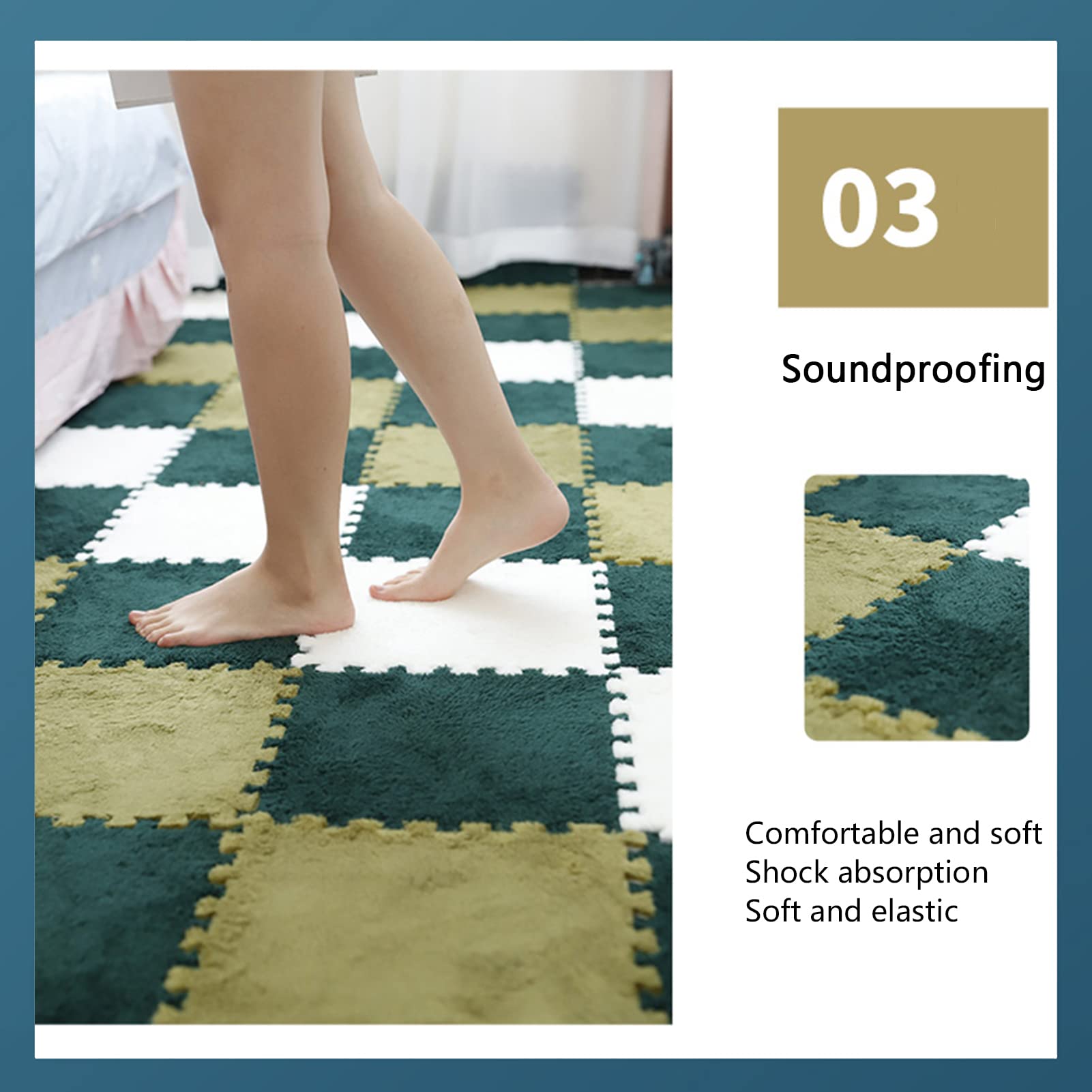 30 PCS Interlocking Foam Mats - 12