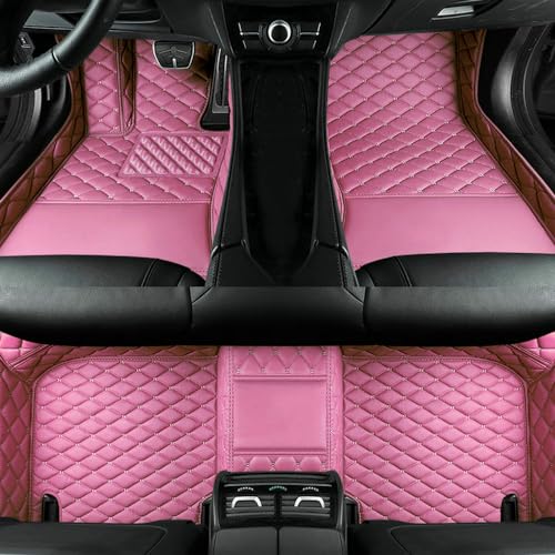 pink car floor mats