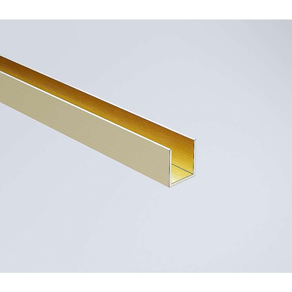 Frameless Glass Bath Screen 100cm - Stainless Steel Hinges & Channel - Gold Finish | Waterproof Shower Enclosure for Modern Bathrooms