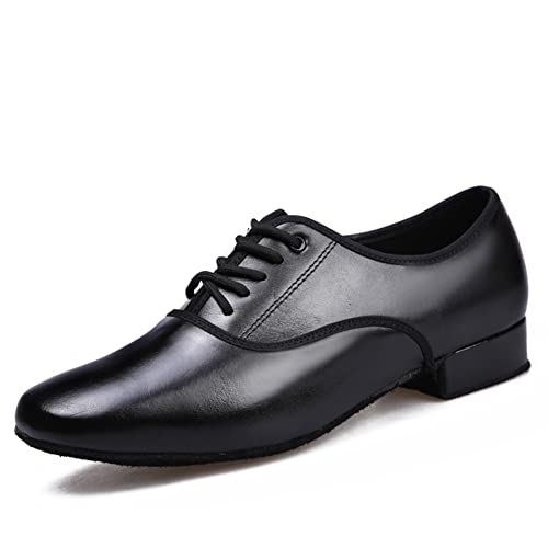 Black Leather(suede Sole)-1.18inch Heel